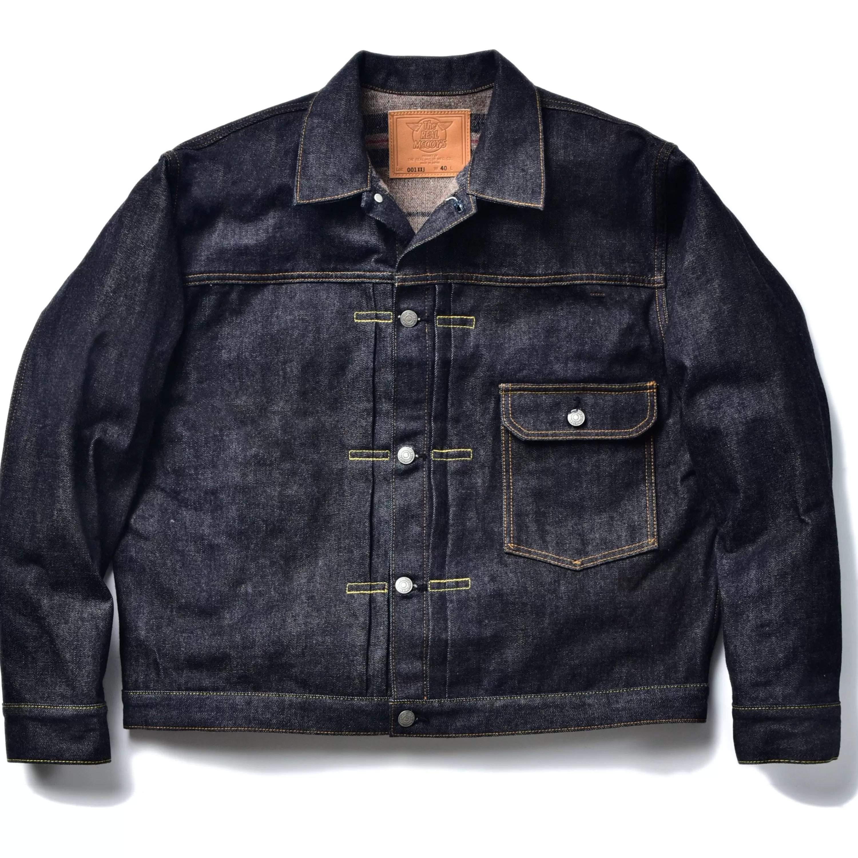 Joe McCoy 001Xxj Early Model / Blanket Lining Indigo Store