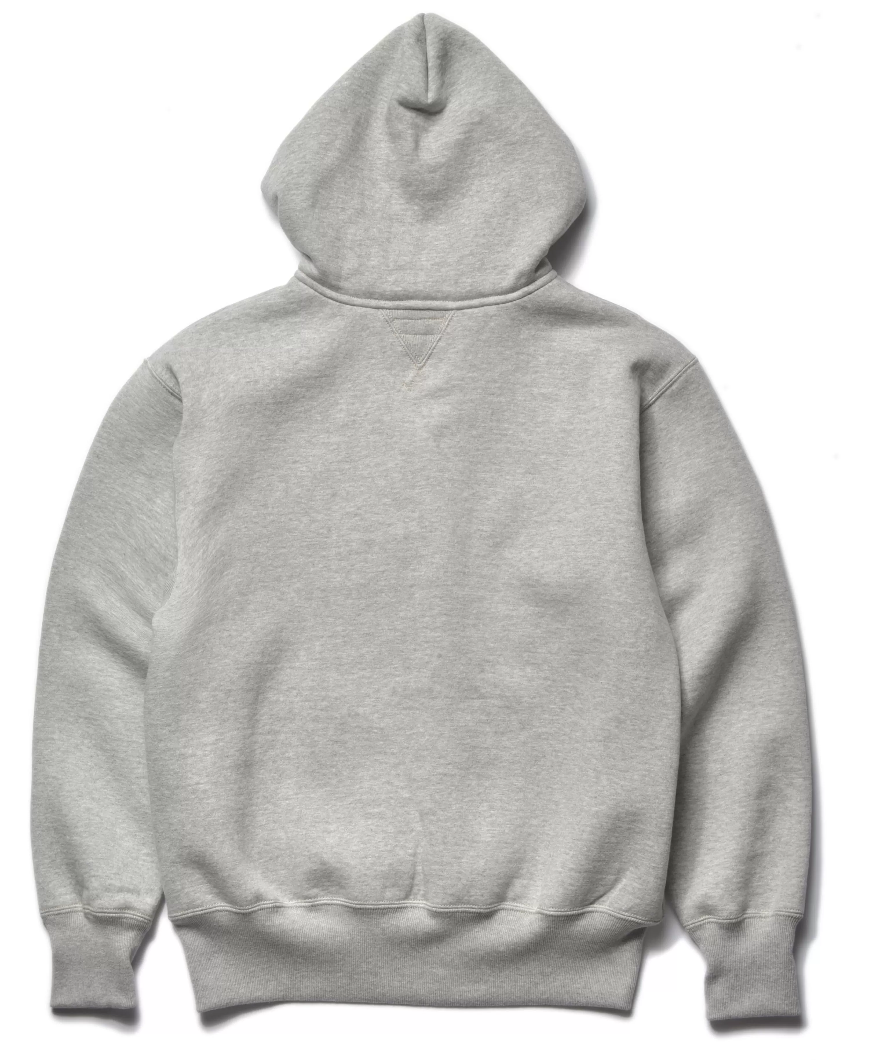 Joe McCoy 13 Oz. Wool Loopwheel Hooded Sweatshirt 021 Medium Gray Clearance