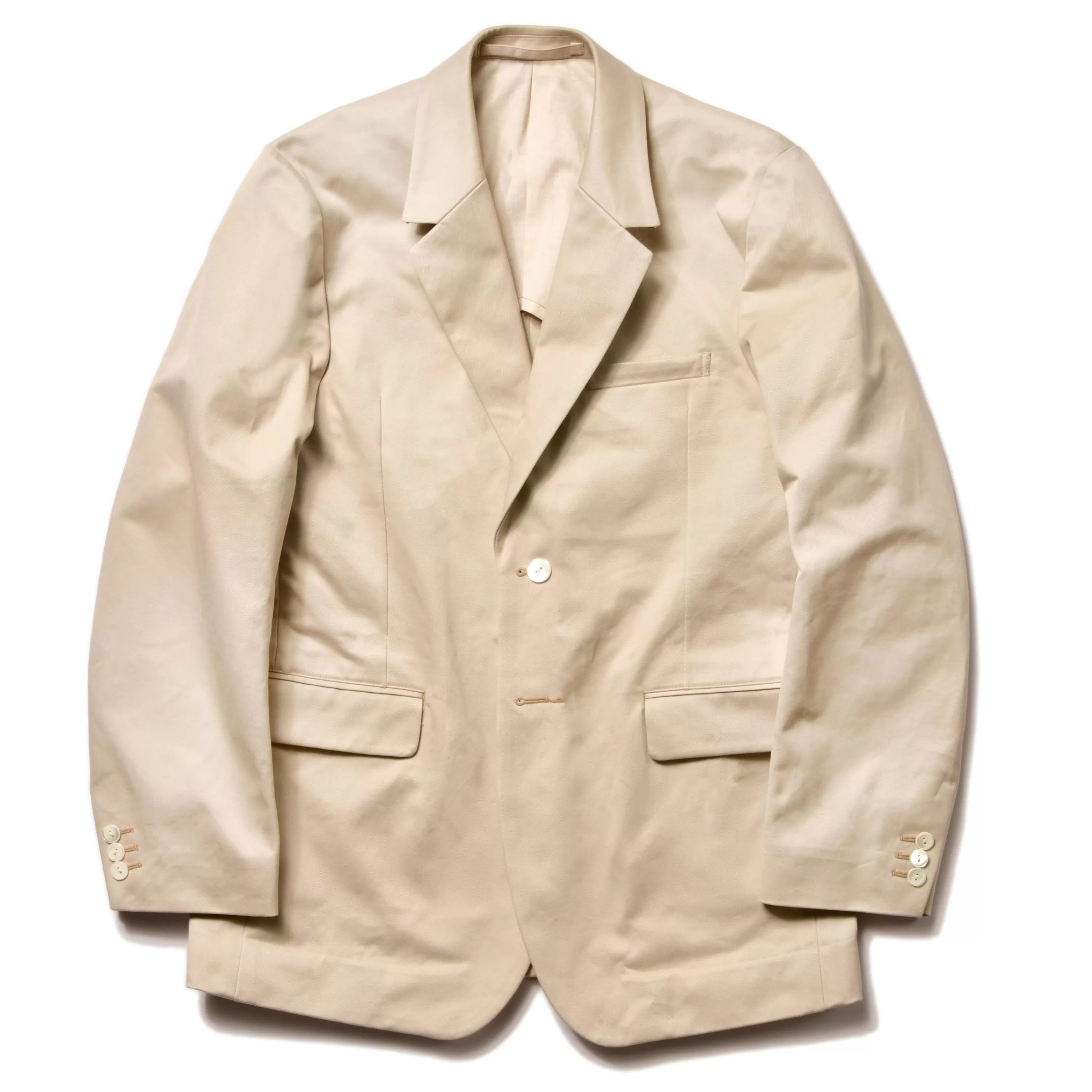 Joe McCoy 1950S Cotton Chino Sports Coat / Beige Outlet