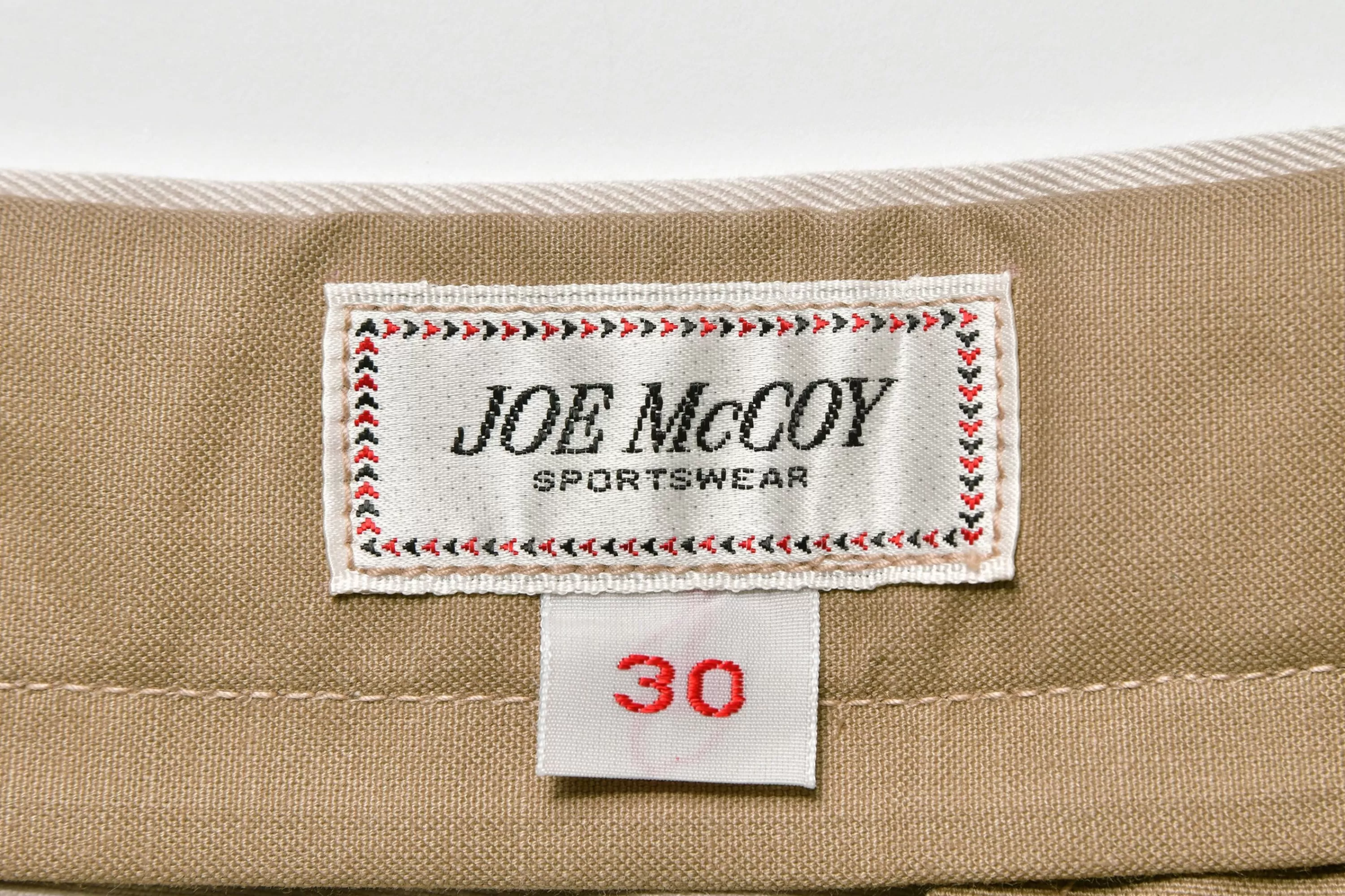 Joe McCoy 1950S Cotton Chino Trousers / Beige Hot