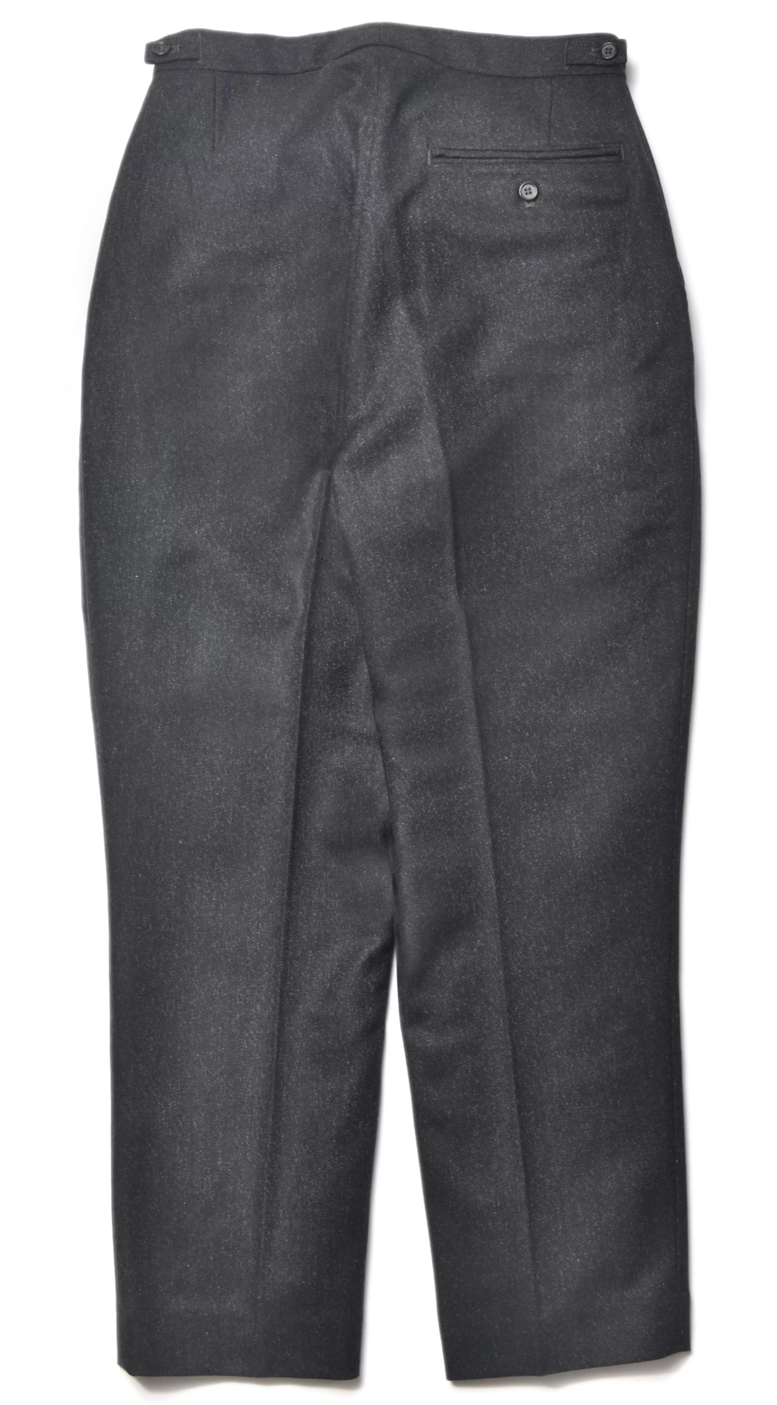 Joe McCoy 1950S Wool Trousers / Charcoal New