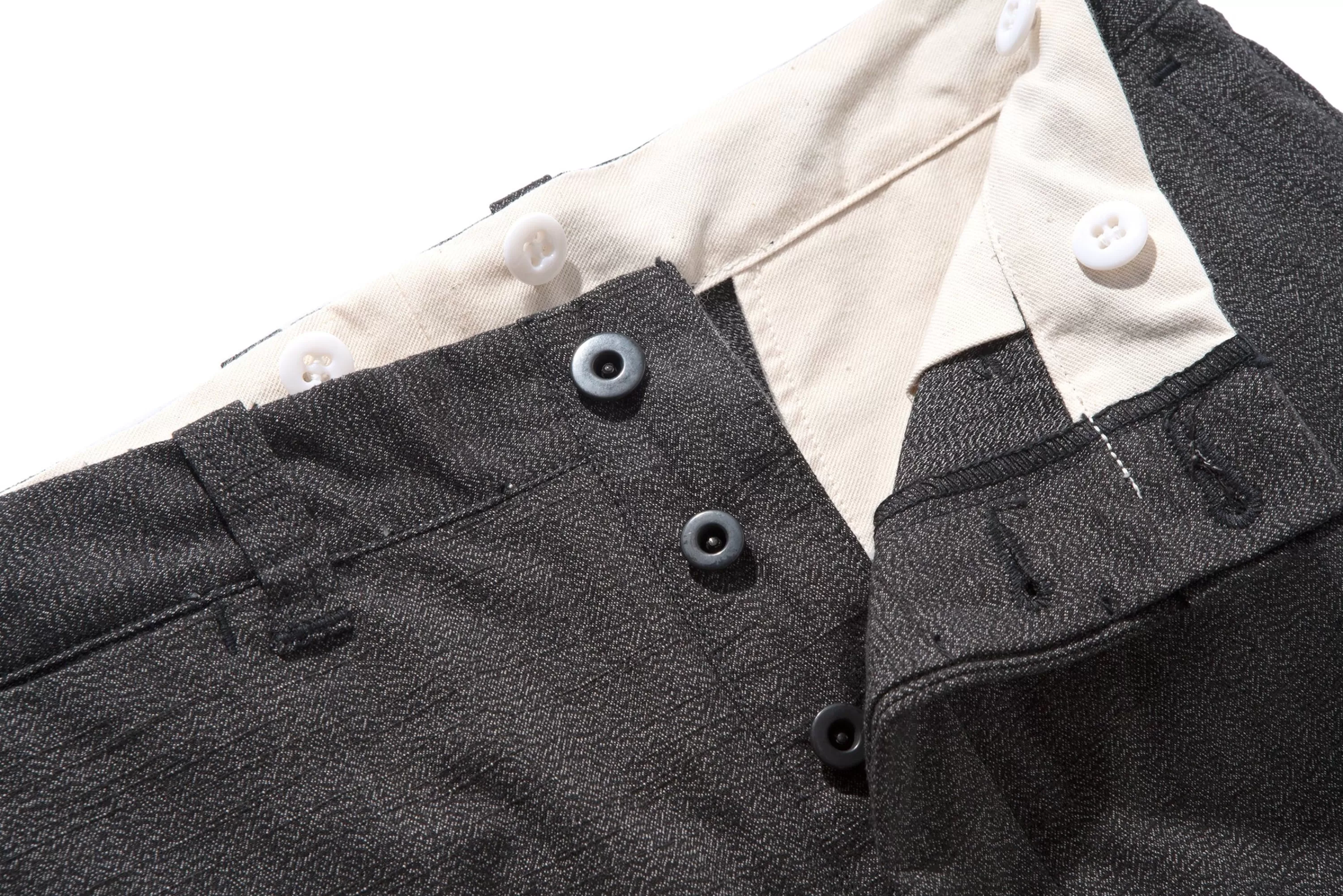 Joe McCoy 8Hu Chambray Trousers 26 Salt & Pepper Cheap