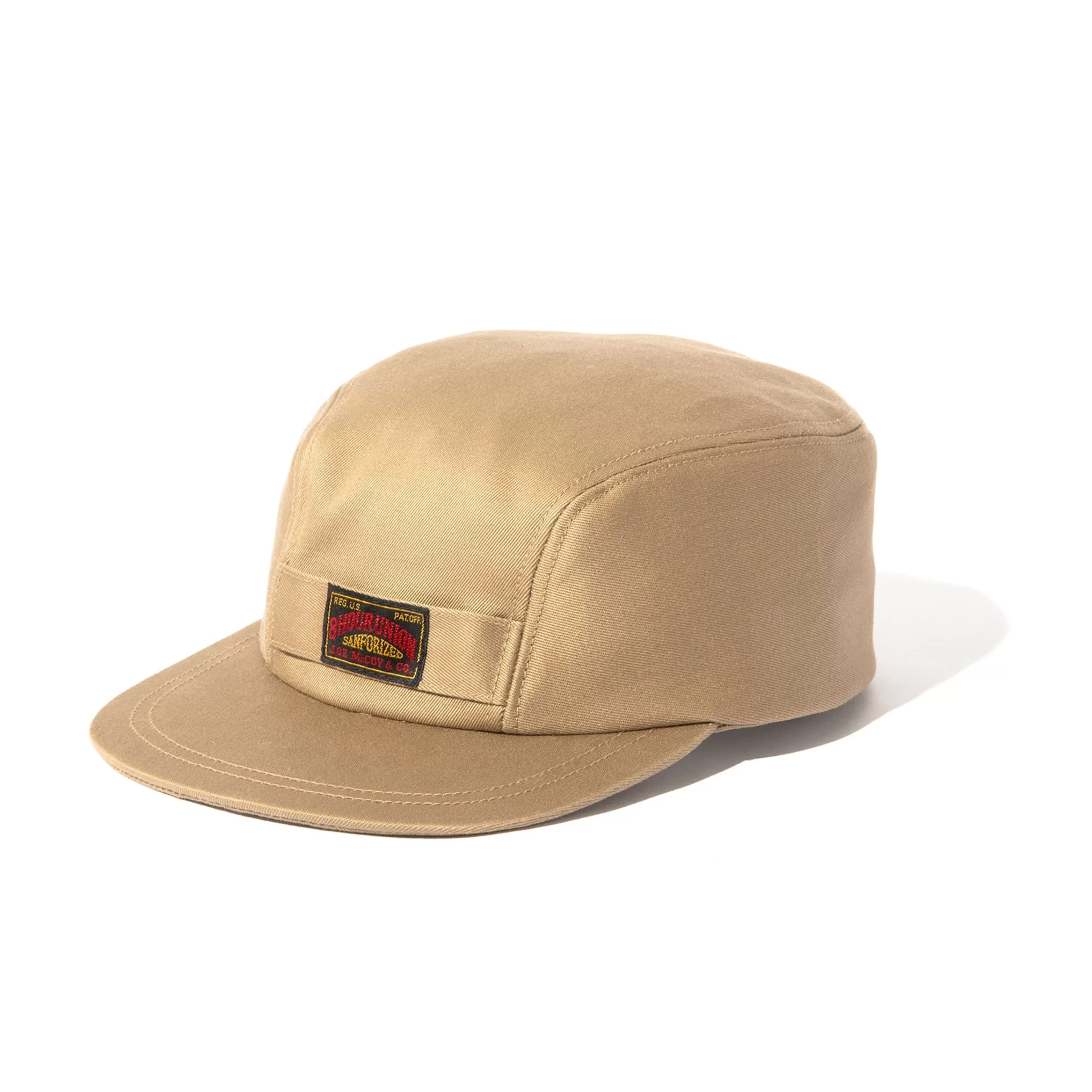 Joe McCoy 8Hu Heavy Cotton Drill Work Cap Khaki Flash Sale