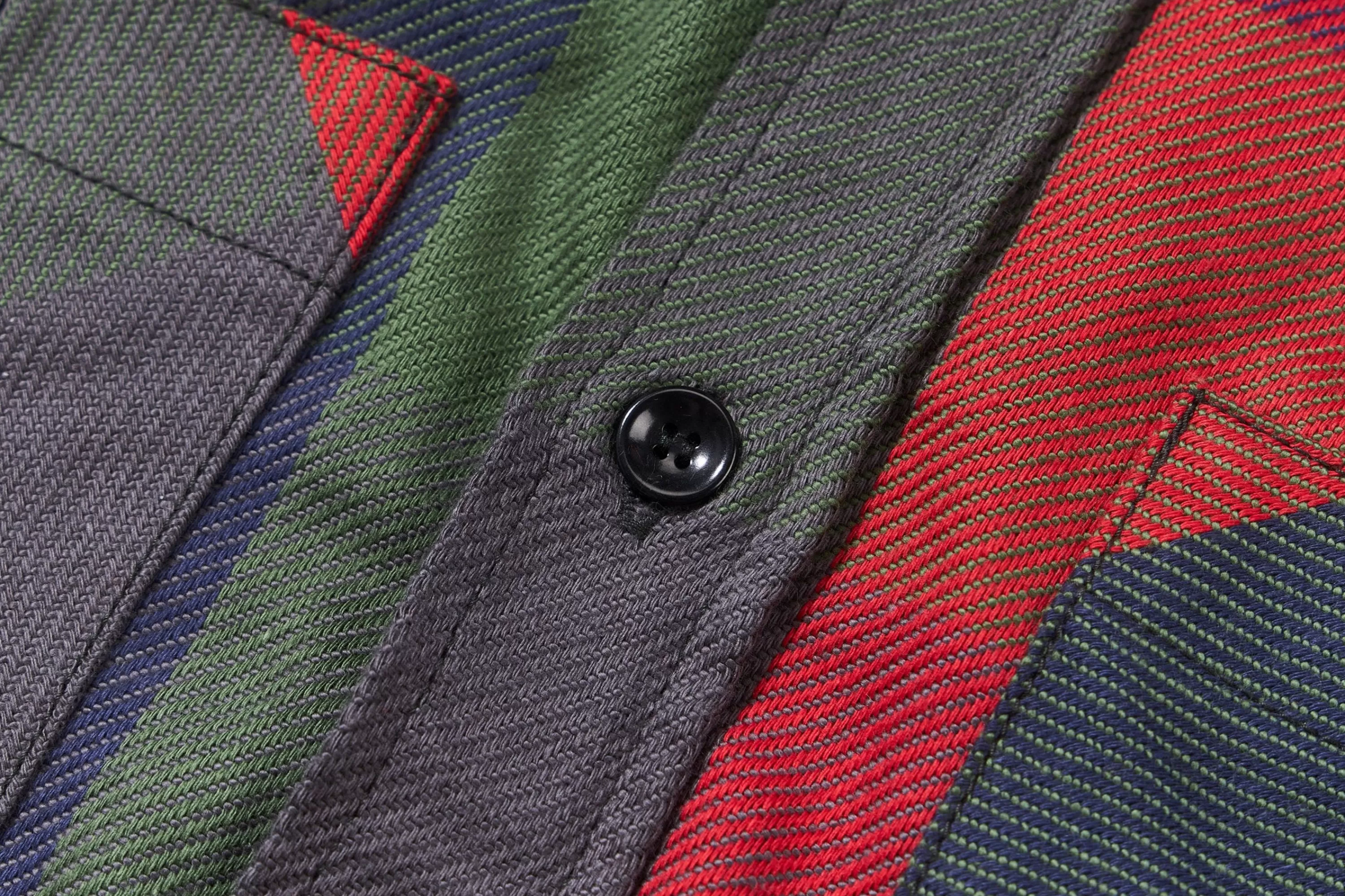Joe McCoy 8Hu Multicolor Check Flannel Shirt Tri Color Best Sale