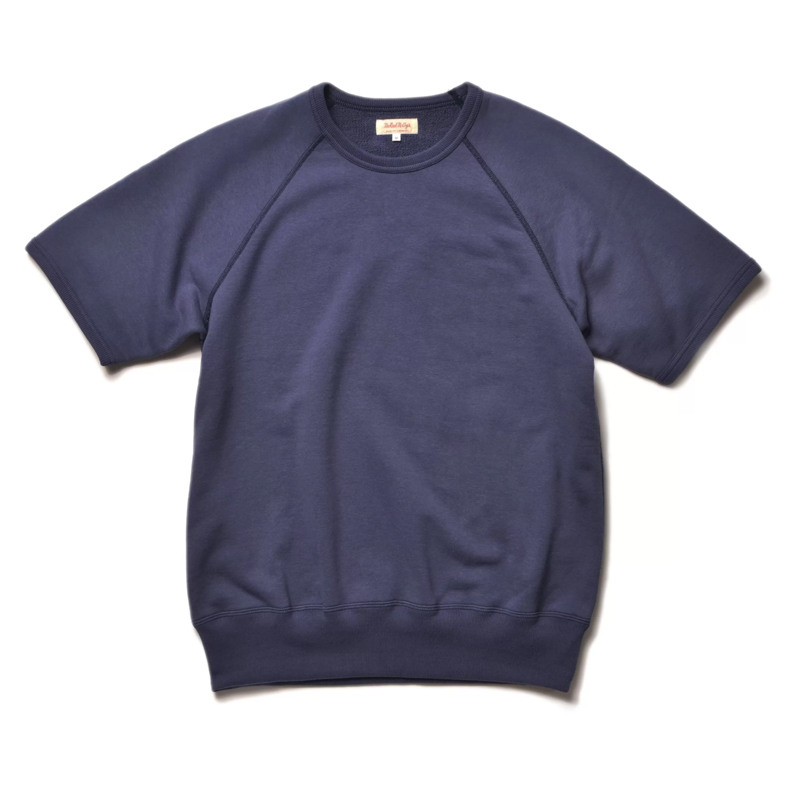 Joe McCoy 9 Oz. Loopwheel S/S Sweatshirt 142 Mq. Navy Hot