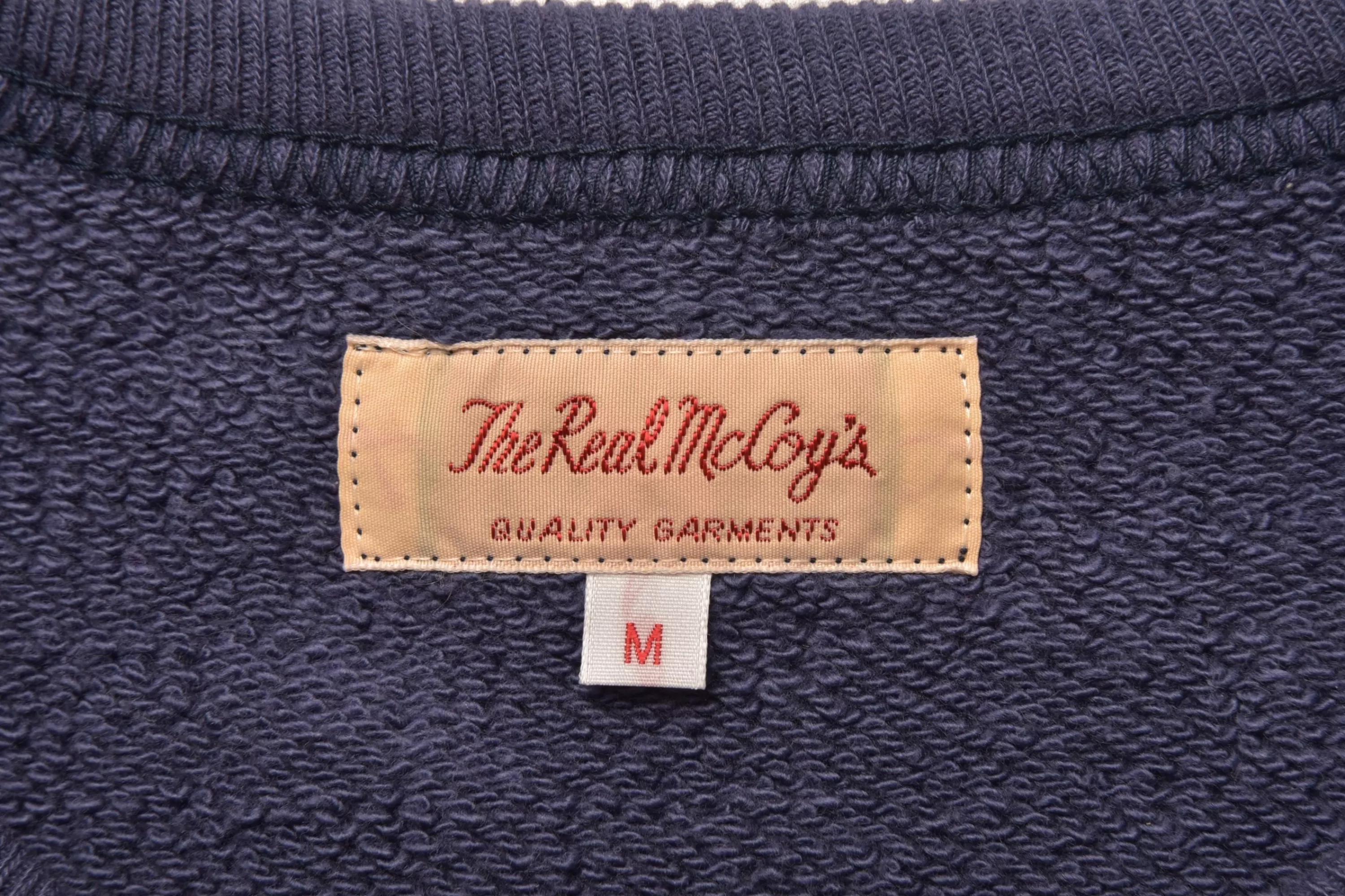 Joe McCoy 9 Oz. Loopwheel S/S Sweatshirt 142 Mq. Navy Hot