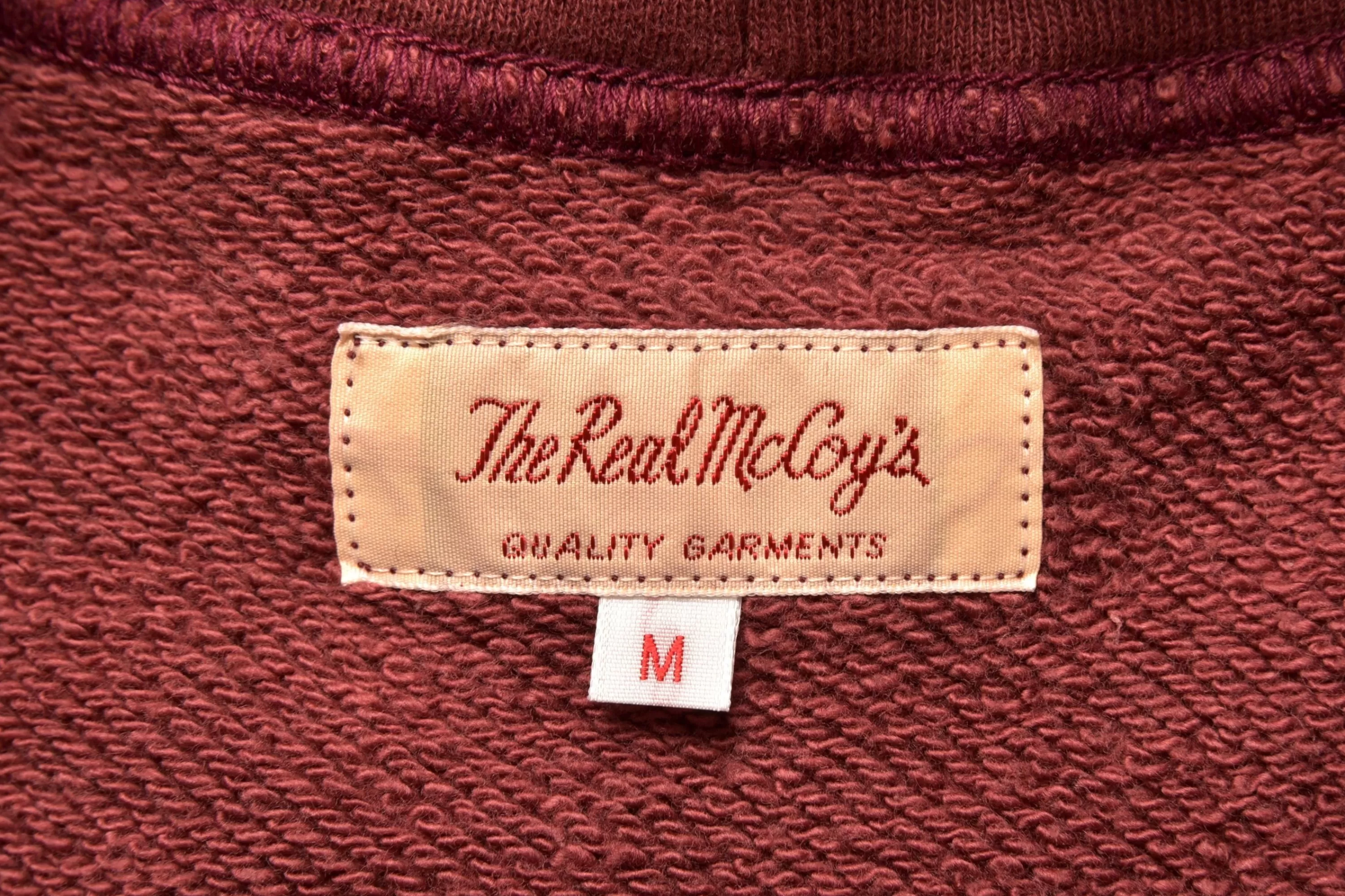 Joe McCoy 9Oz. Loopwheel Parka 102 Maroon Hot