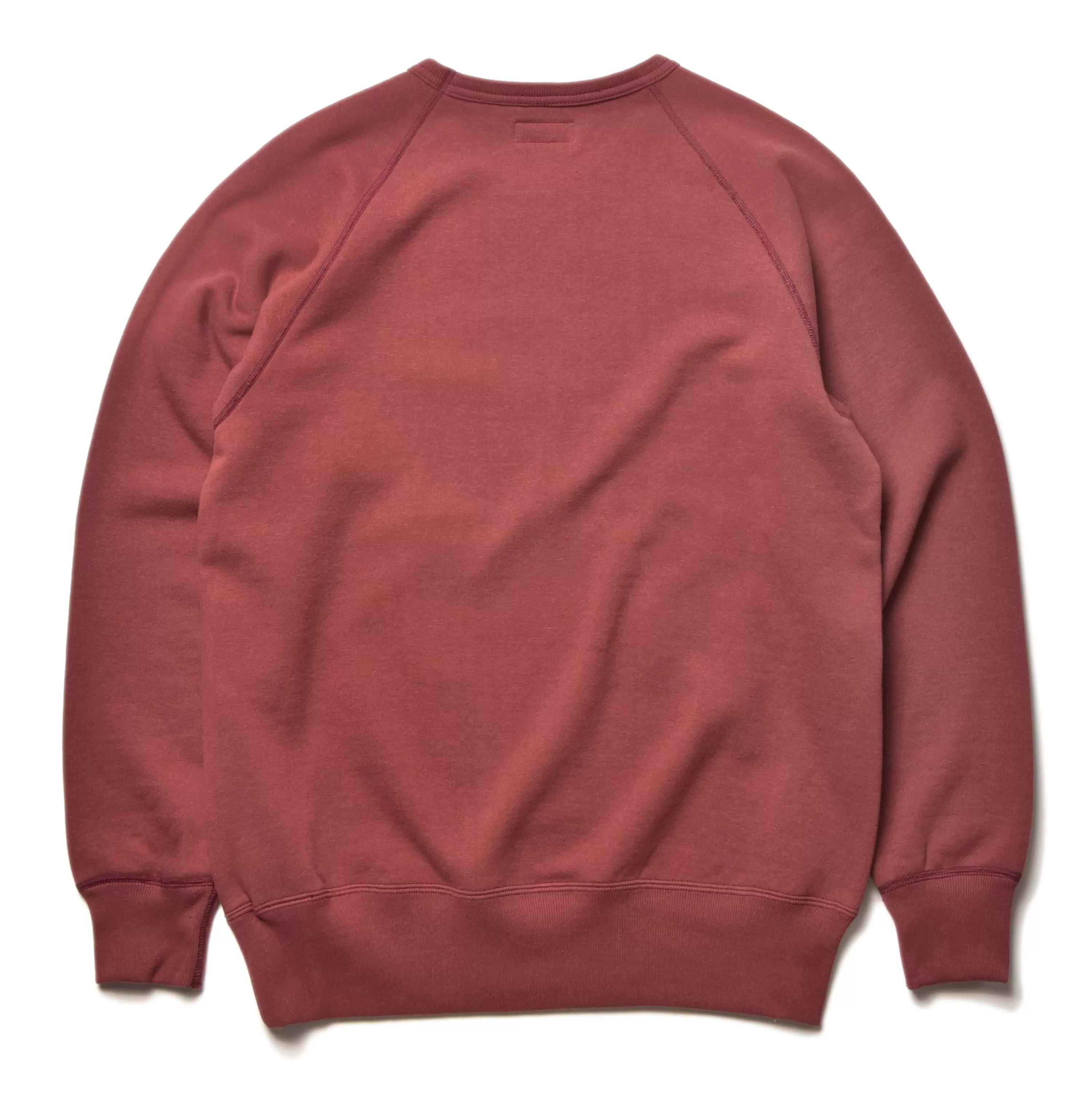 Joe McCoy 9Oz. Loopwheel Raglan Sleeve Sweatshirt 102 Maroon Hot