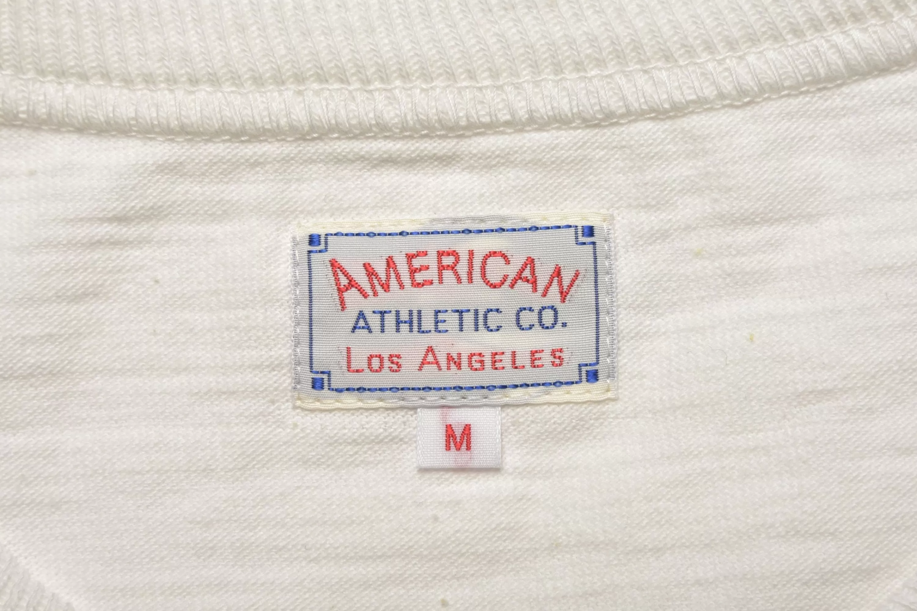 The Real McCoy's American Athletic Tee / Aaf Amarillo Field 011 Milk Hot