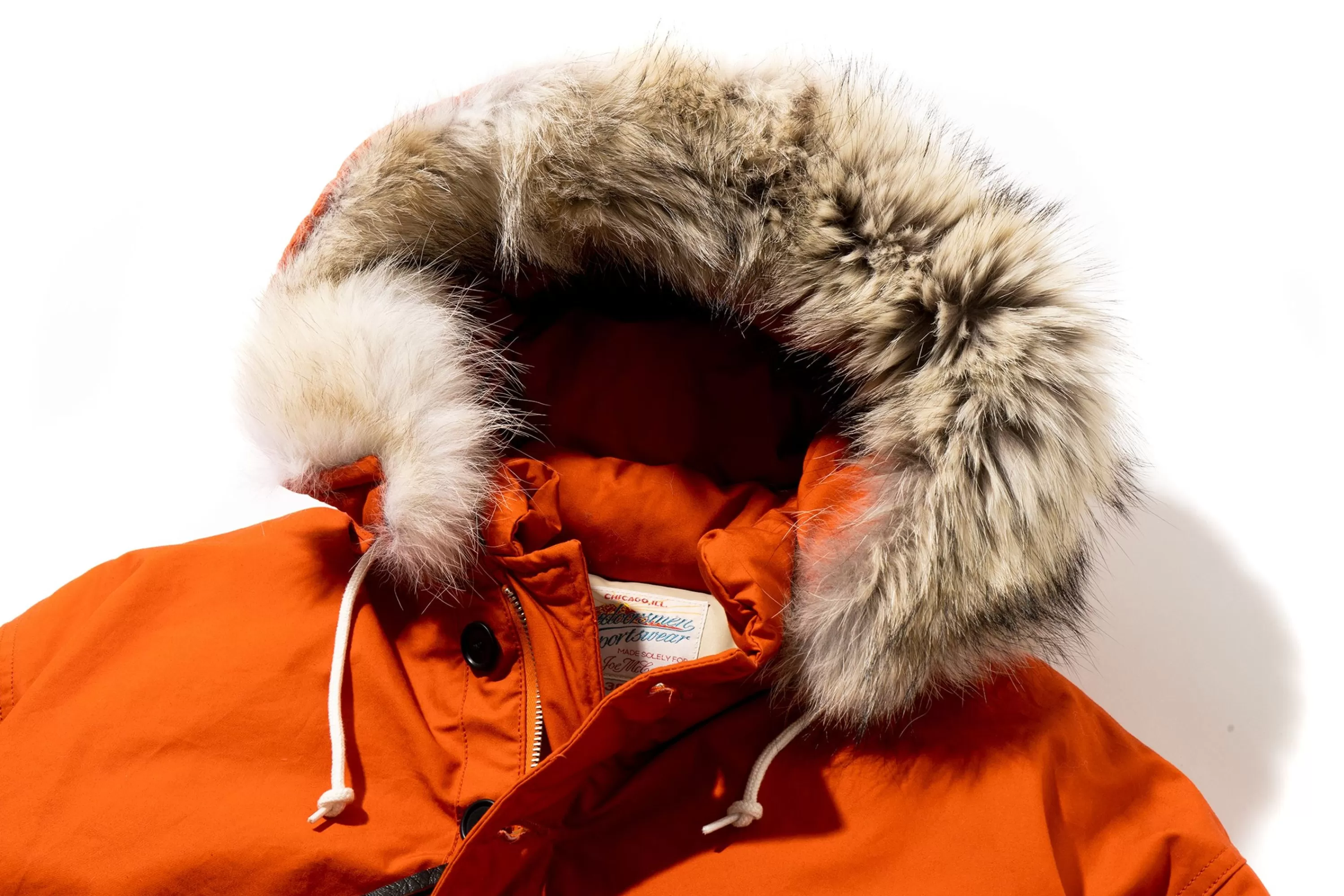 Joe McCoy Arctic Outdoor Explorer Down Jacket Orange Clearance