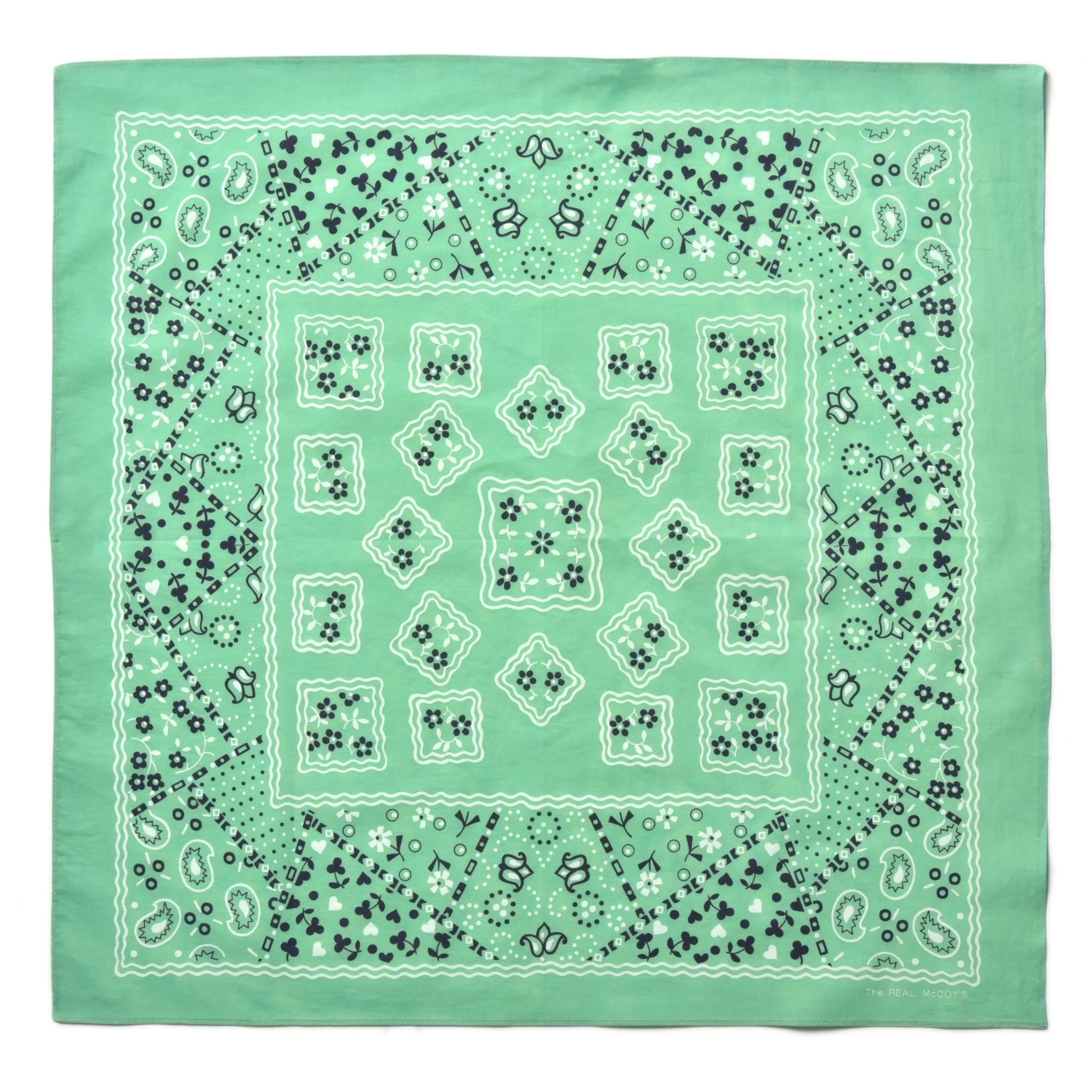 Joe McCoy Bandanna 'Cookie' 111 Teal Cheap