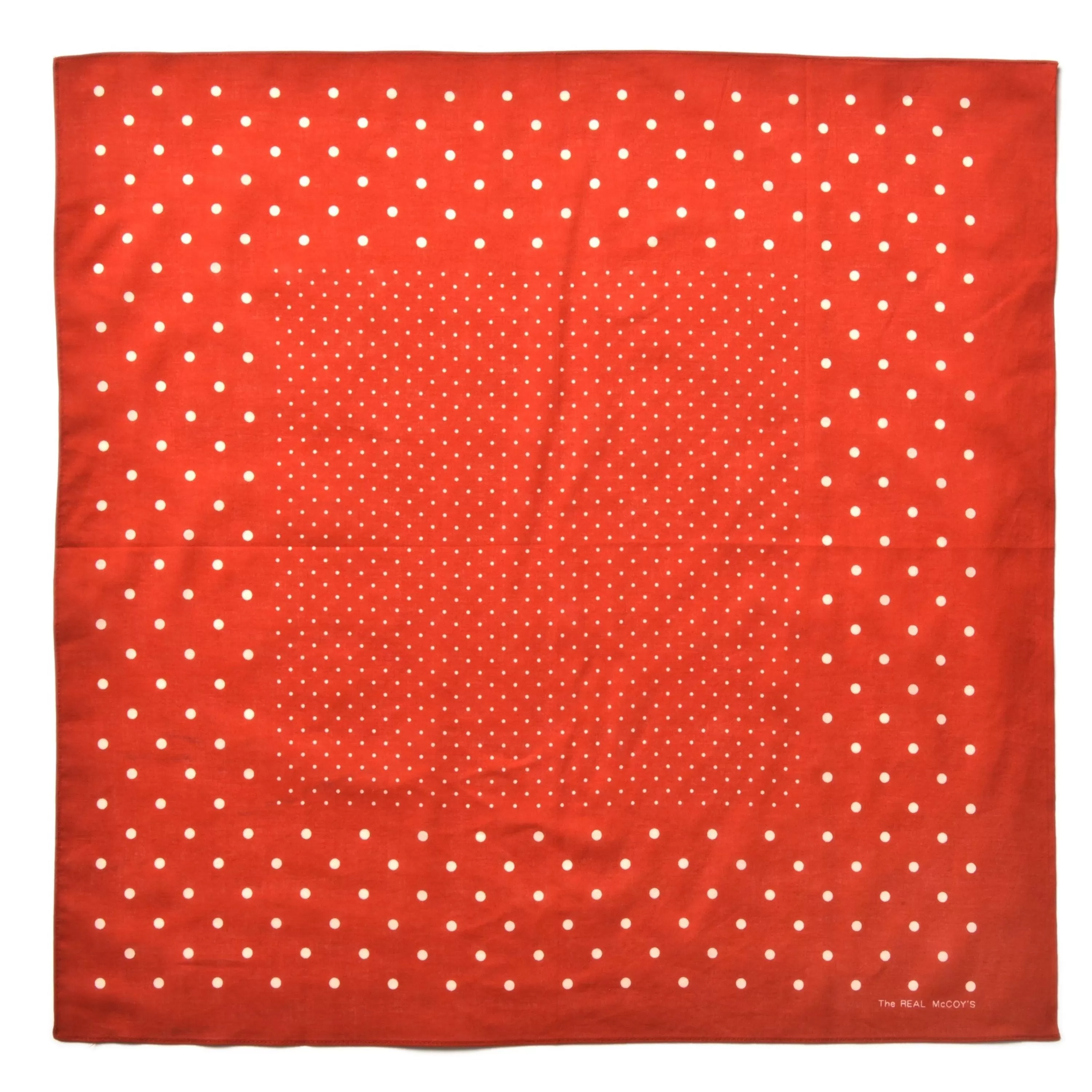 Joe McCoy Bandanna 'Dot' 090 Red Shop