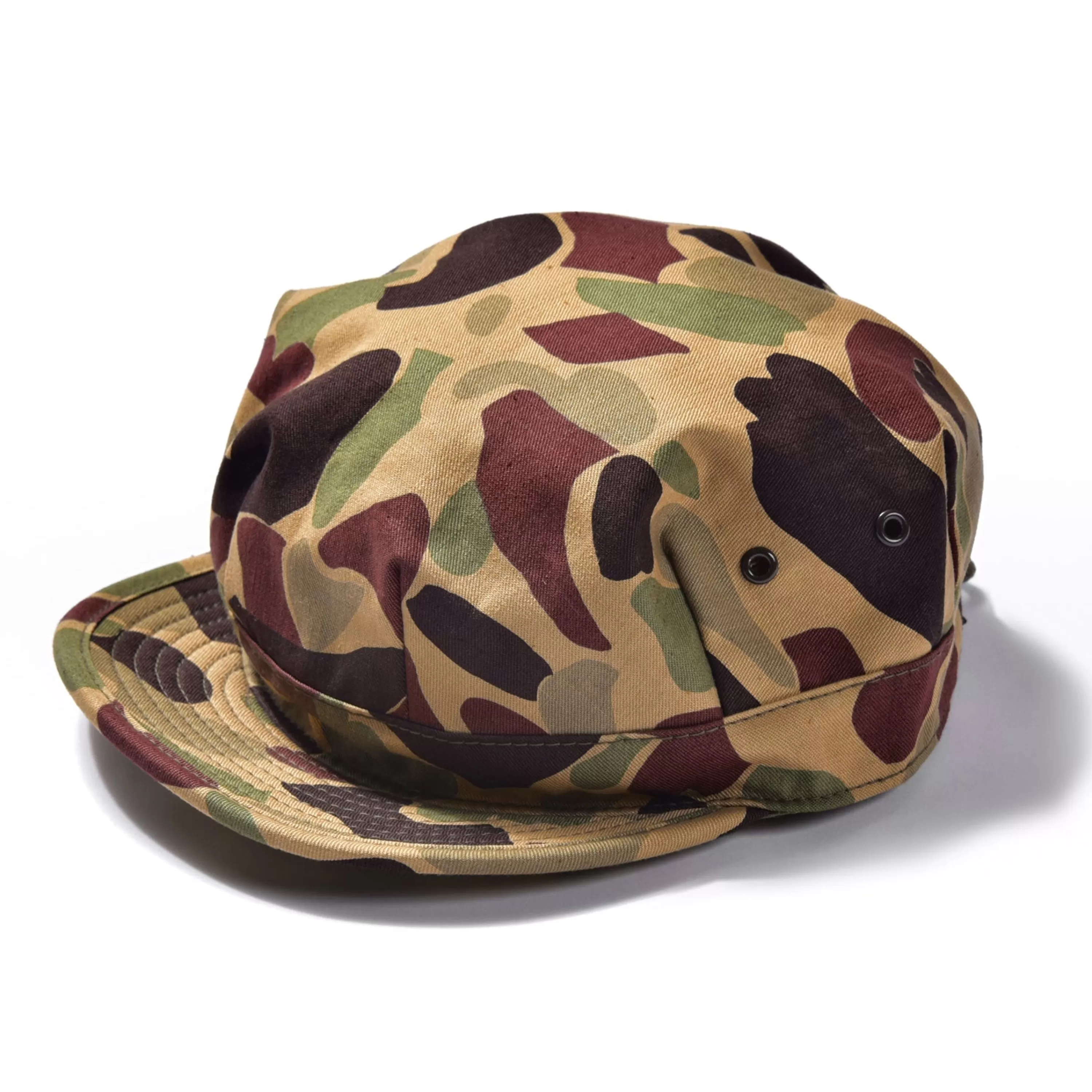 The Real McCoy's Beo Gam Camouflage Utility Cap Beige Best Sale