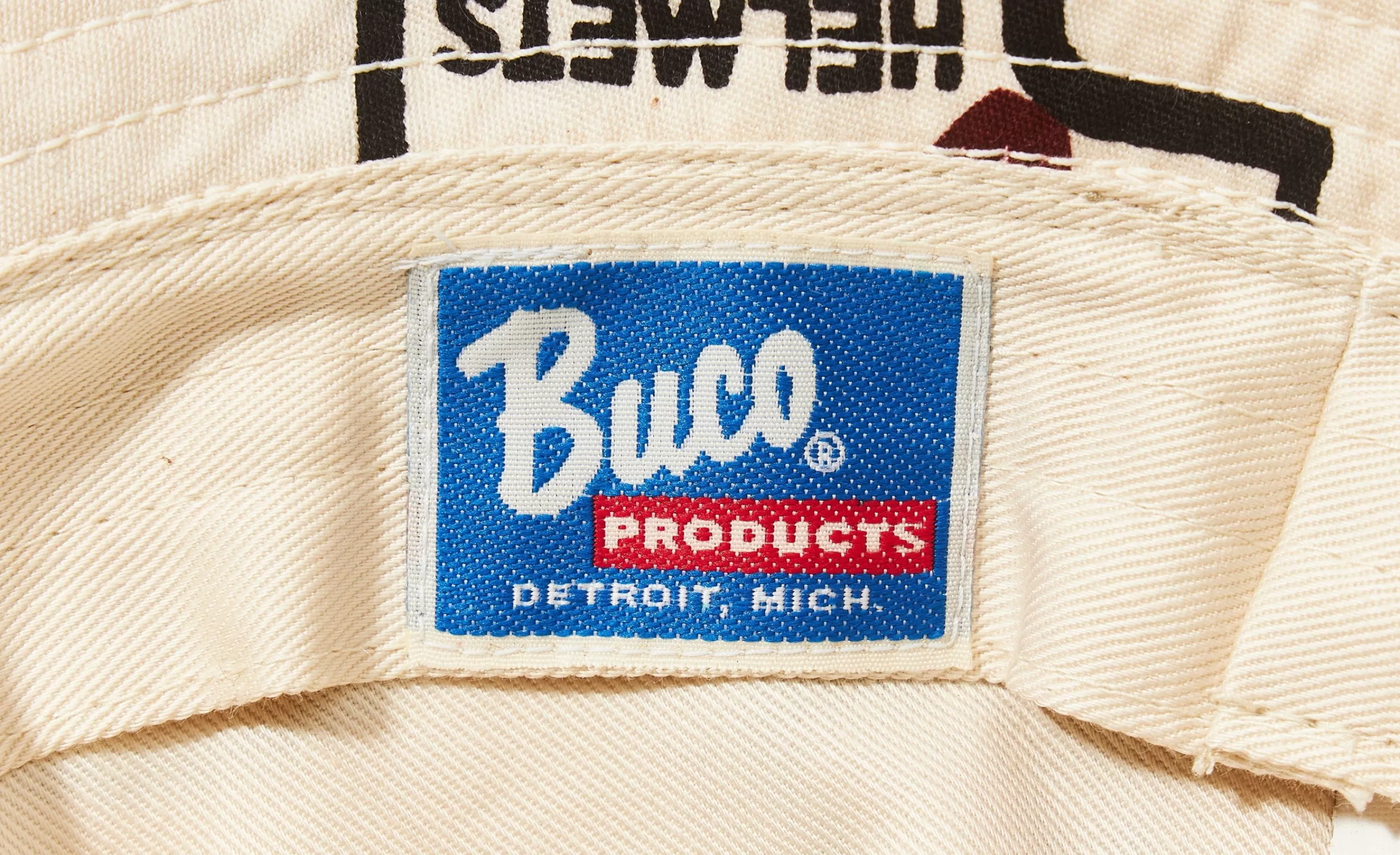 Buco Bucket Hat / Logo 012 Ecru Discount