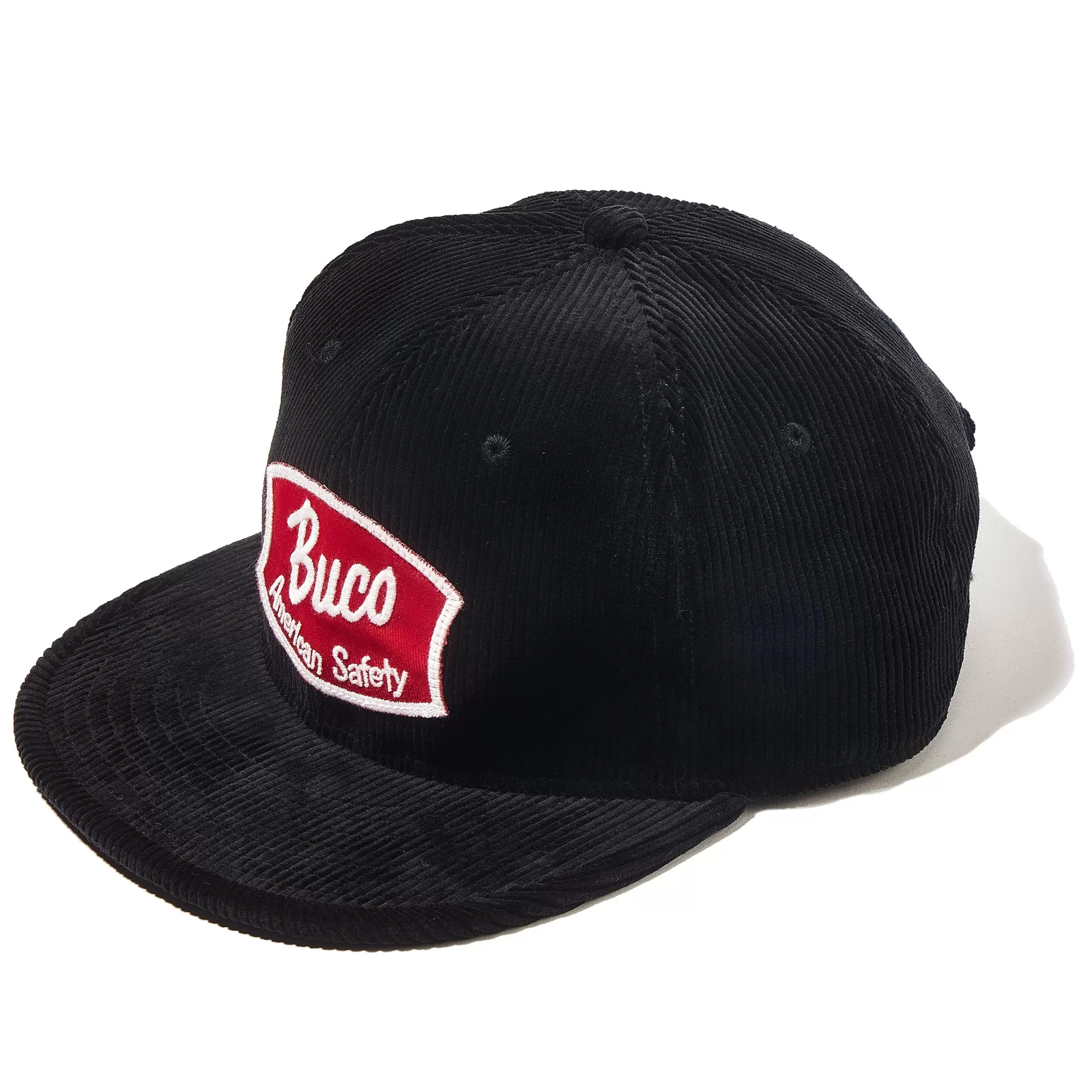 Buco Strap-Back Cap / Corduroy Black Flash Sale