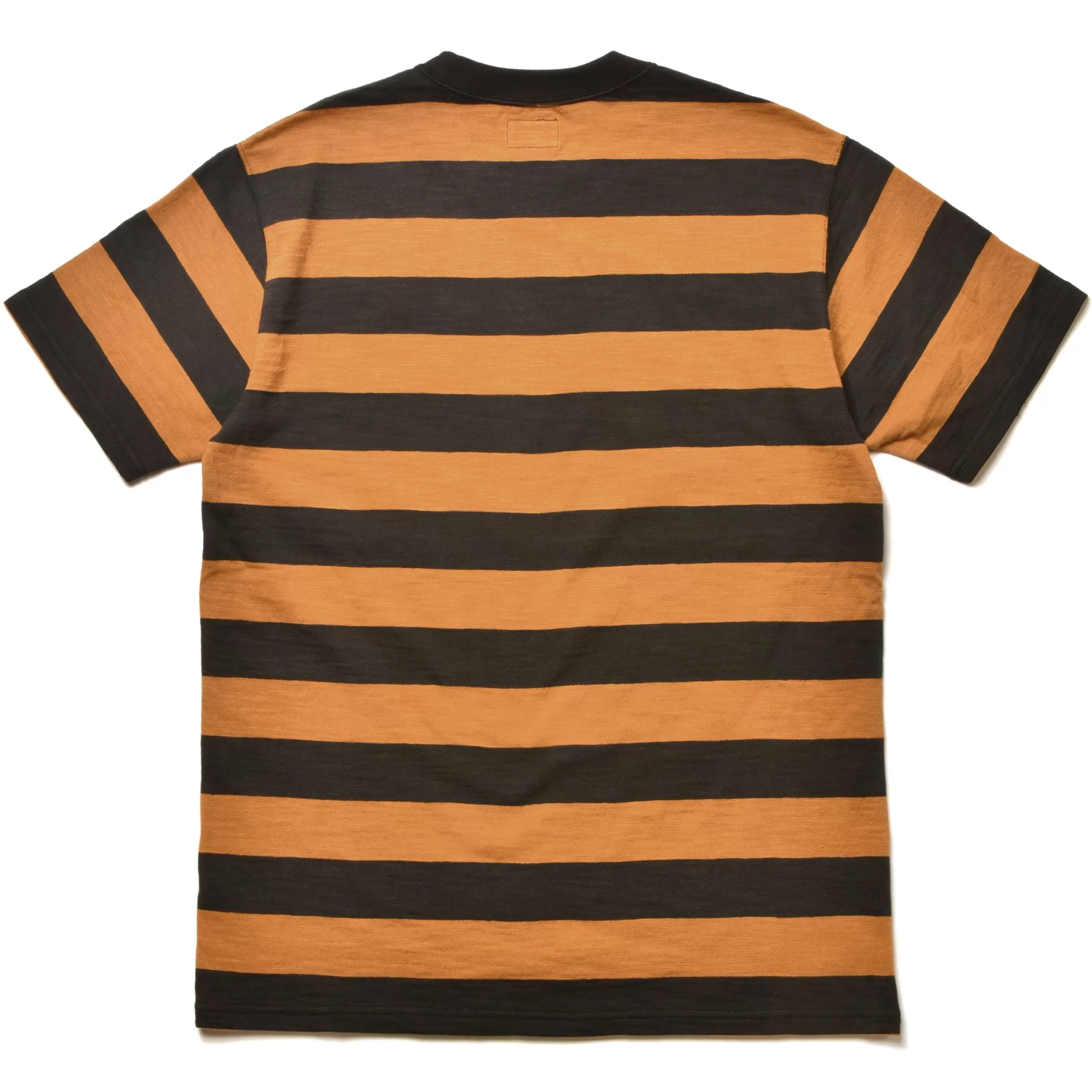 Buco Stripe Tee S/S 306 Black X Mustard Outlet