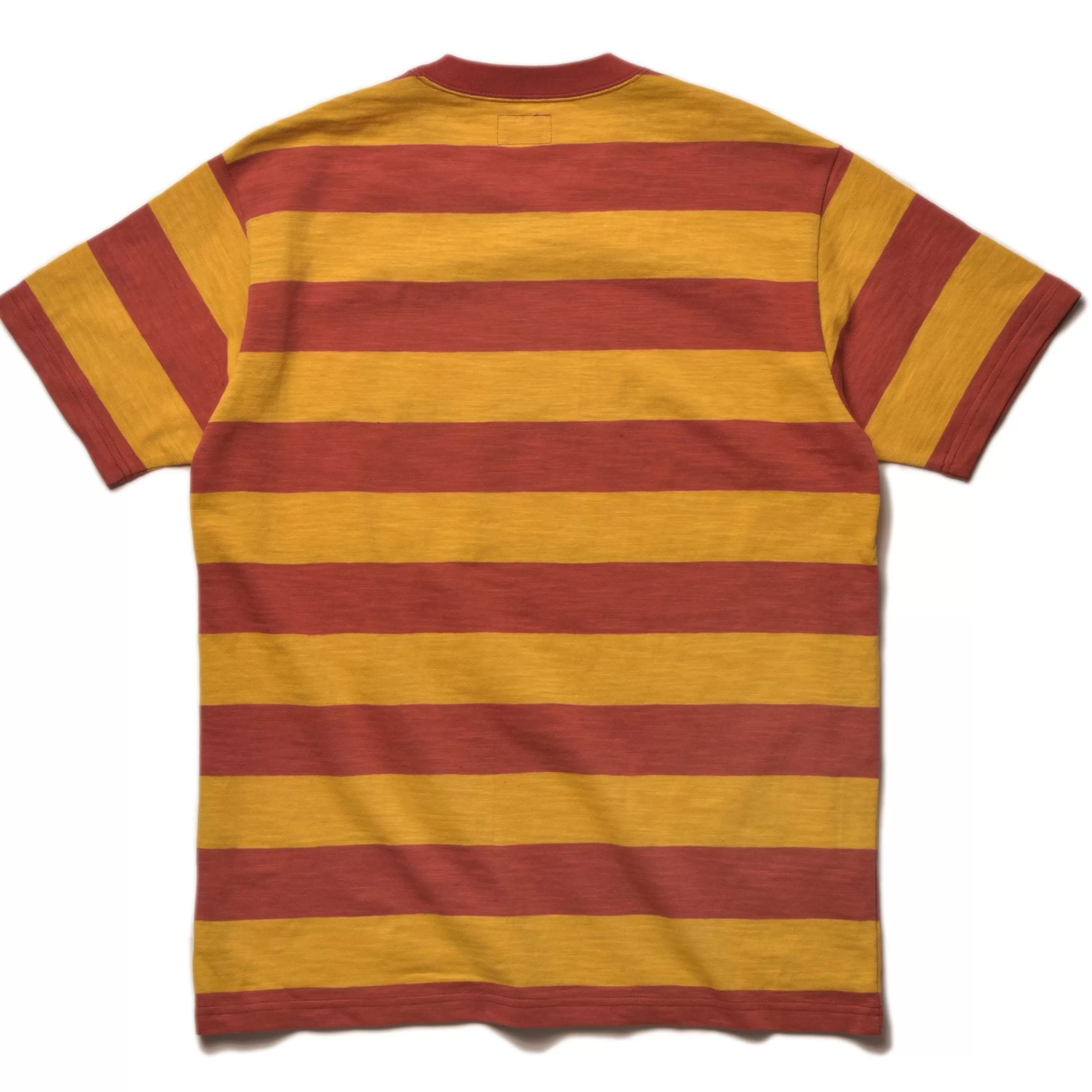 Buco Stripe Tee S/S 81 Salmon Hot