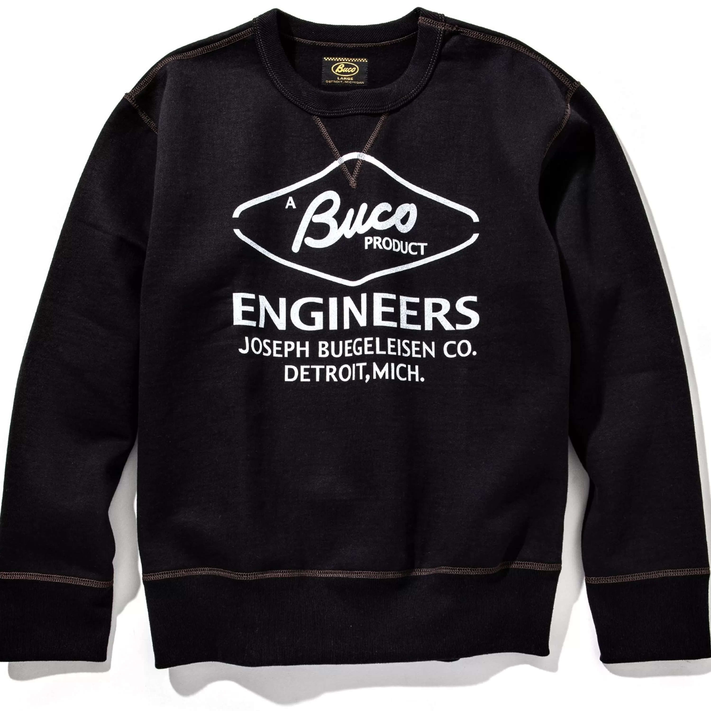 Buco Sweatshirt / Engineer Black Sale