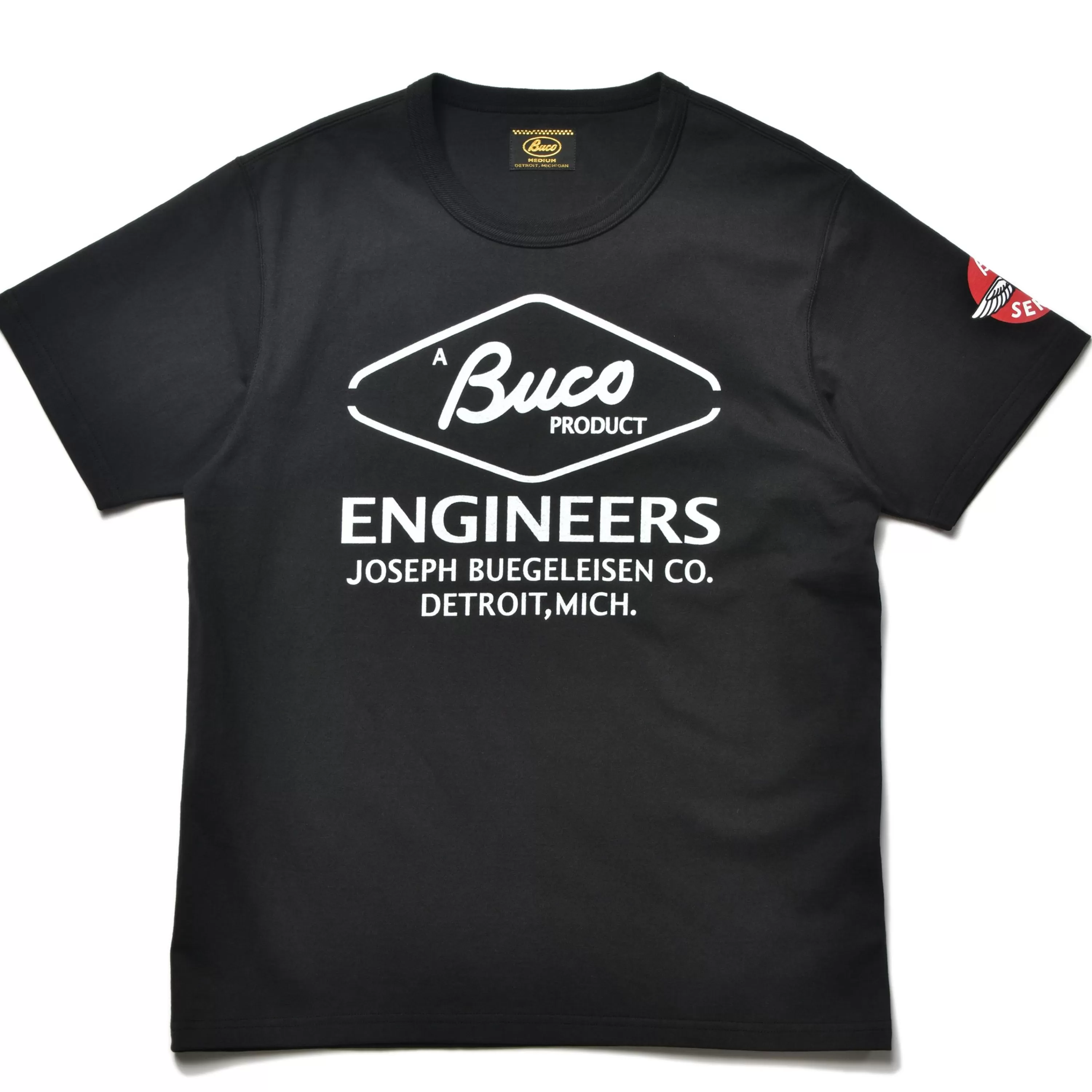 Buco Tee / Engineer 030 Black Clearance