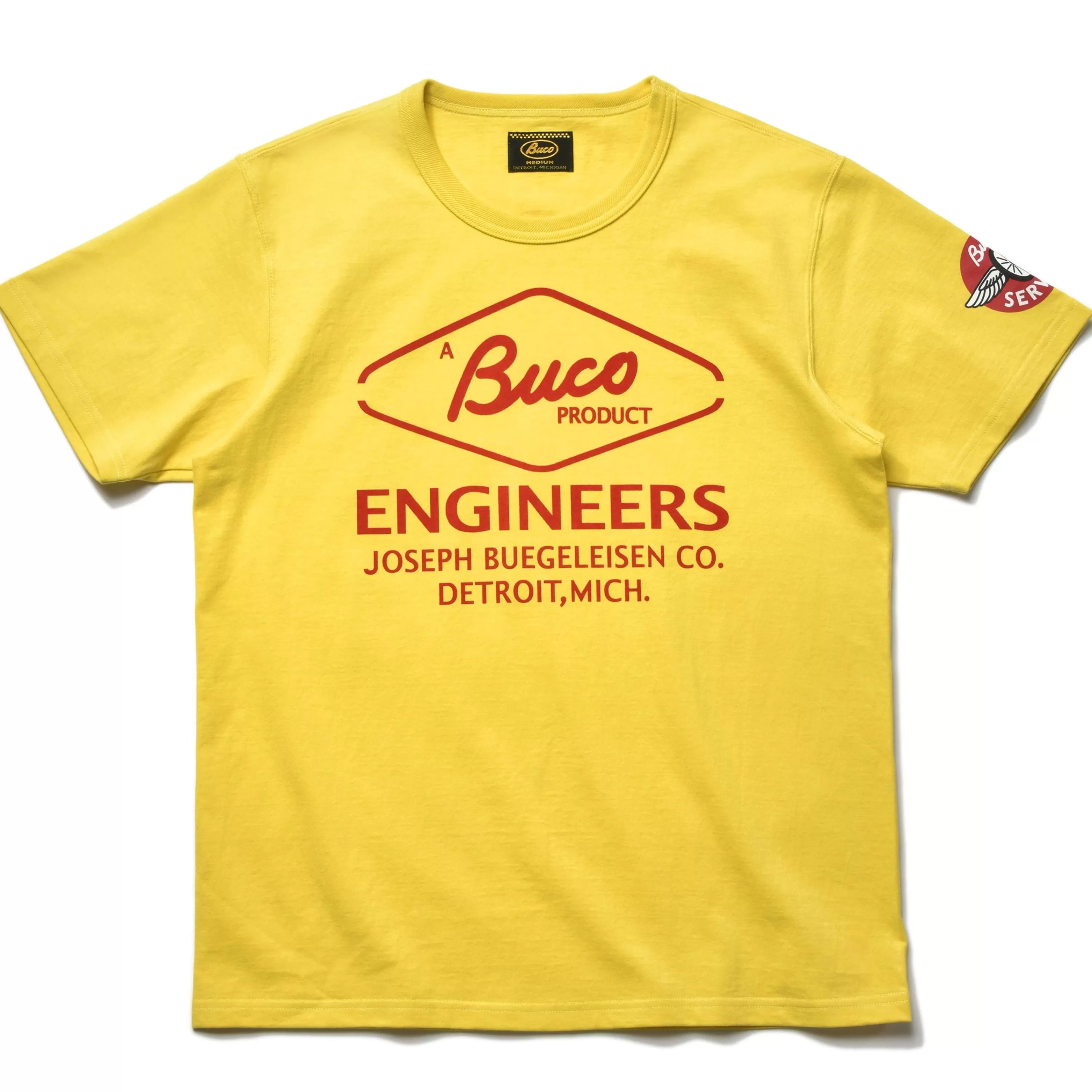 Buco Tee / Engineer 064 Canary Cheap
