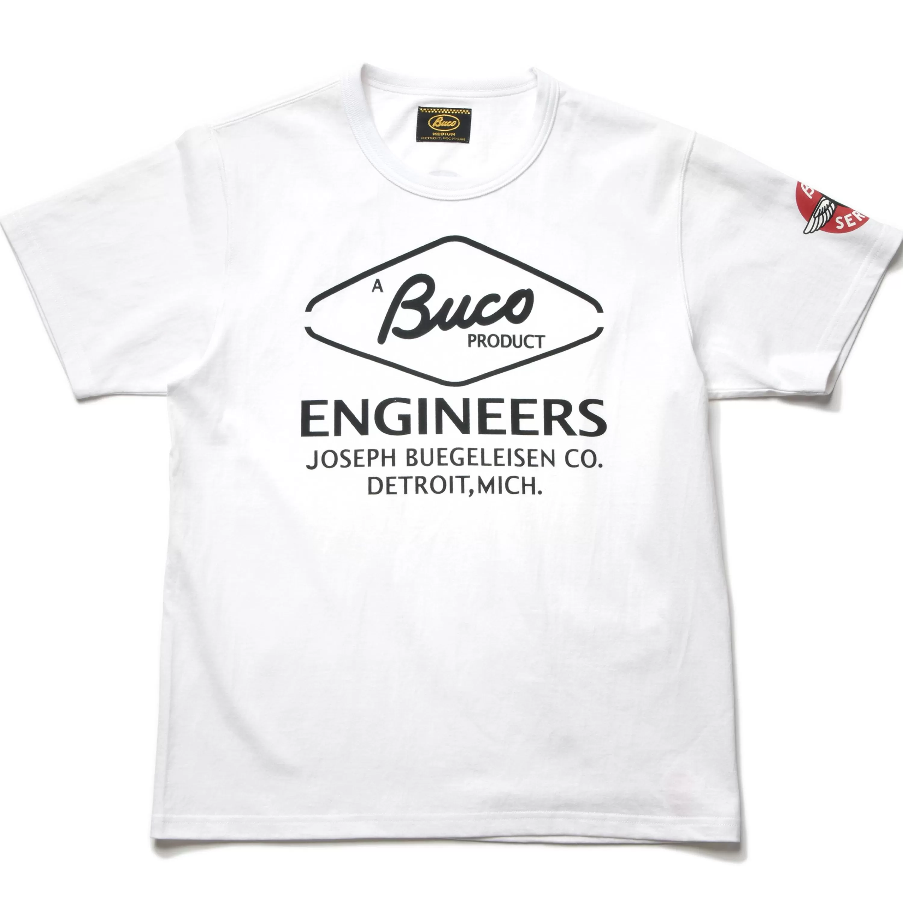 Buco Tee / Engineer 010 White Cheap