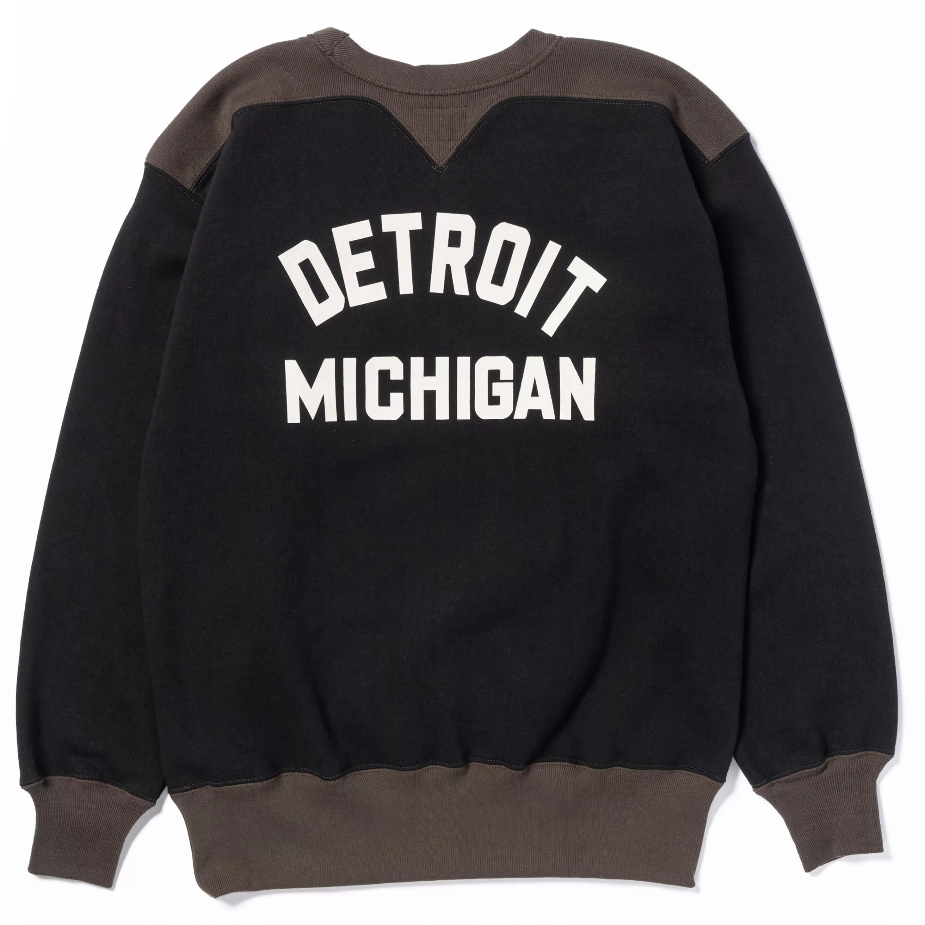 Buco Two-Tone Sweatshirt / Black/Gray Hot