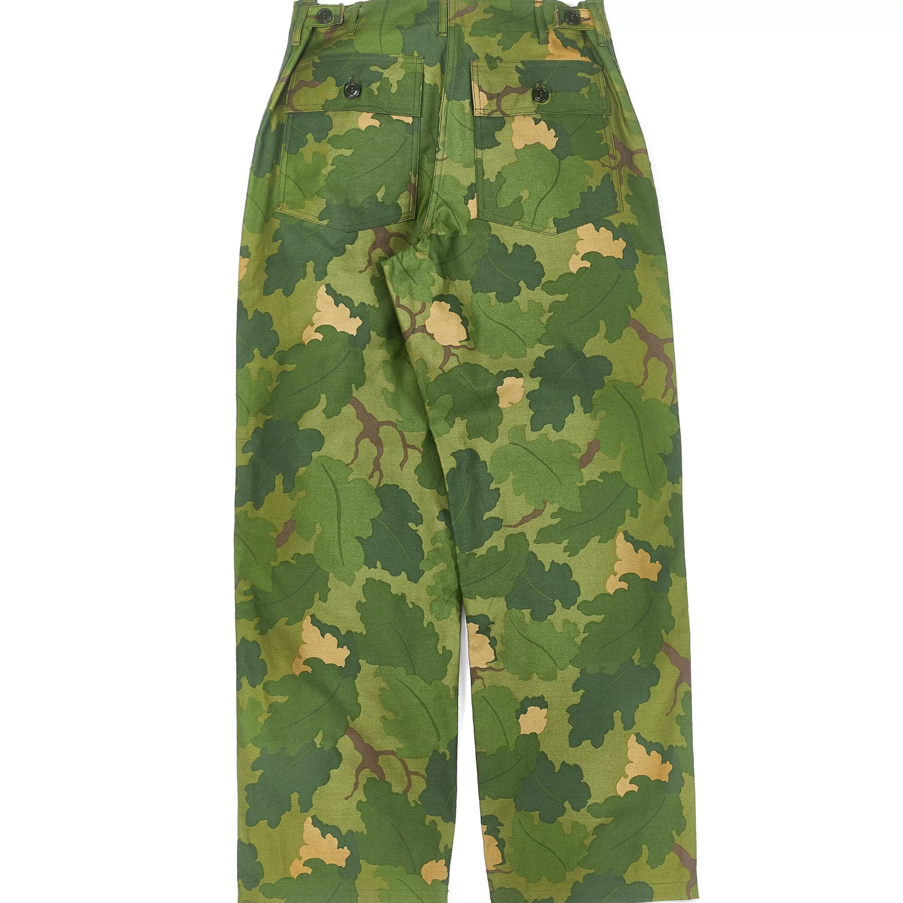 The Real McCoy's Camouflage Civilian Trousers / Mitchell Pattern 160 Green Sale