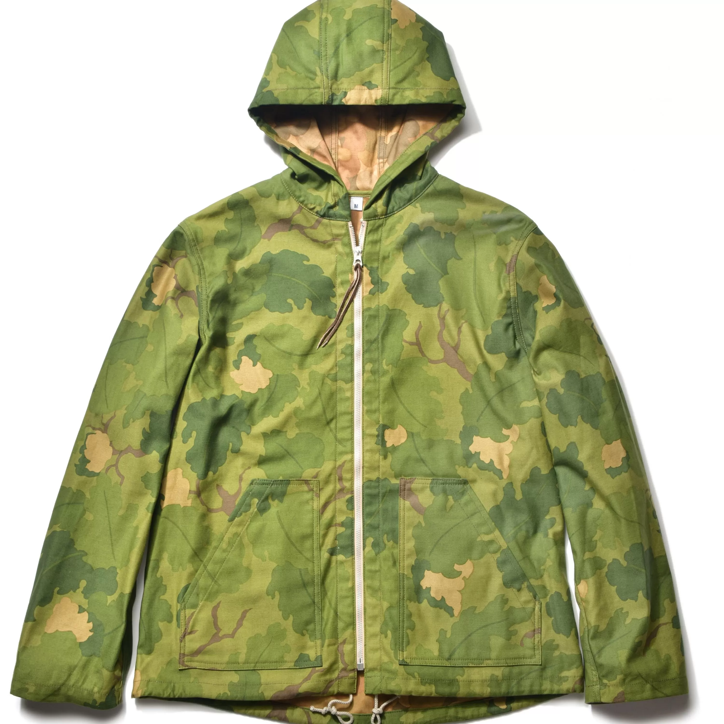 The Real McCoy's Camouflage Parka / Mitchell Pattern 160 Green Hot