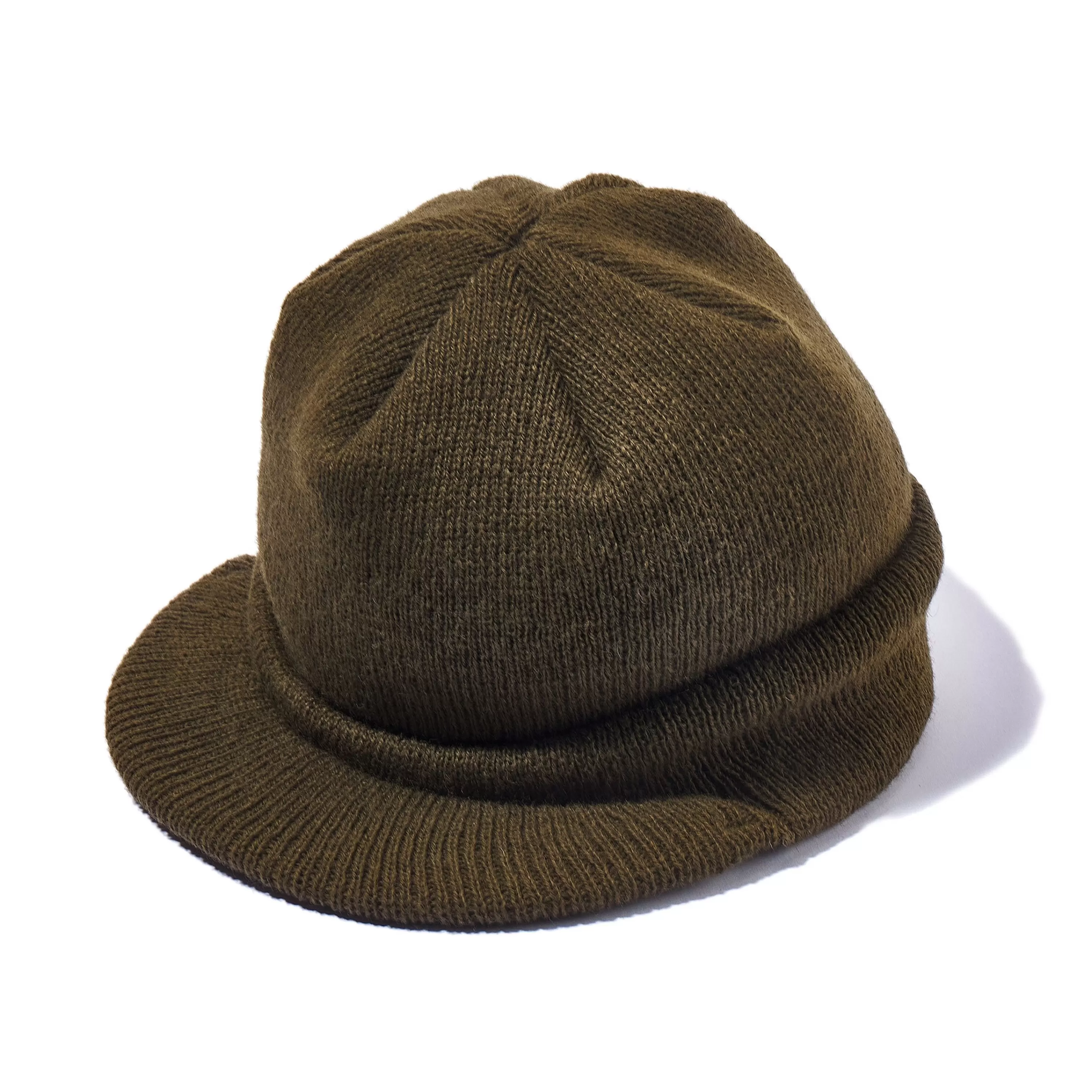 The Real McCoy's Cap, Wool, Knit, M-1941 Olive Discount