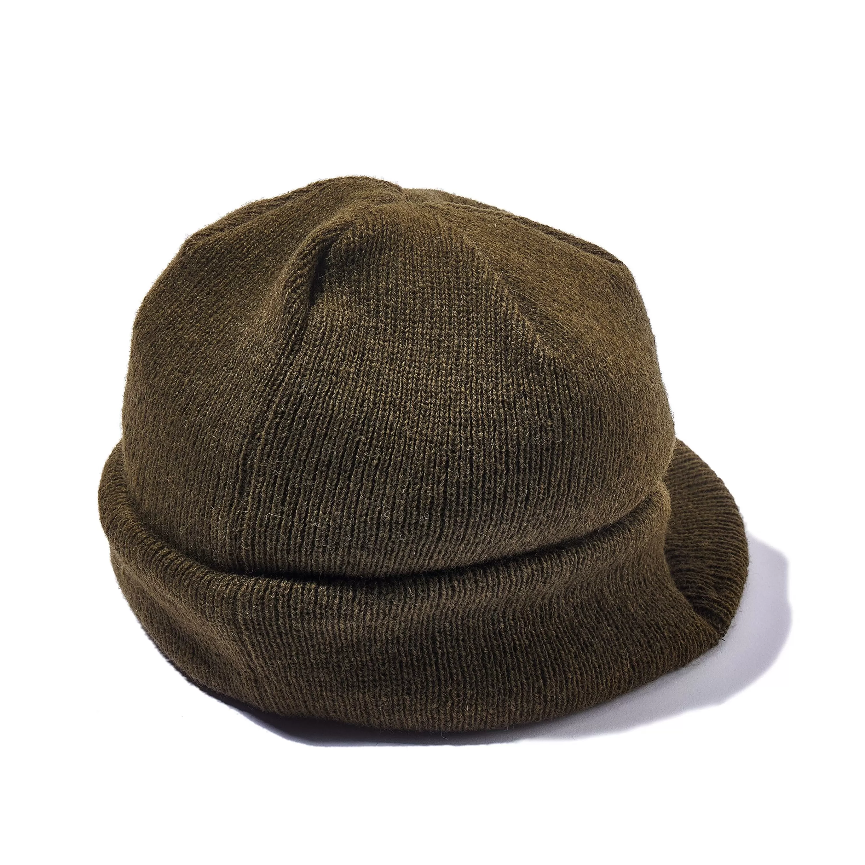 The Real McCoy's Cap, Wool, Knit, M-1941 Olive Discount