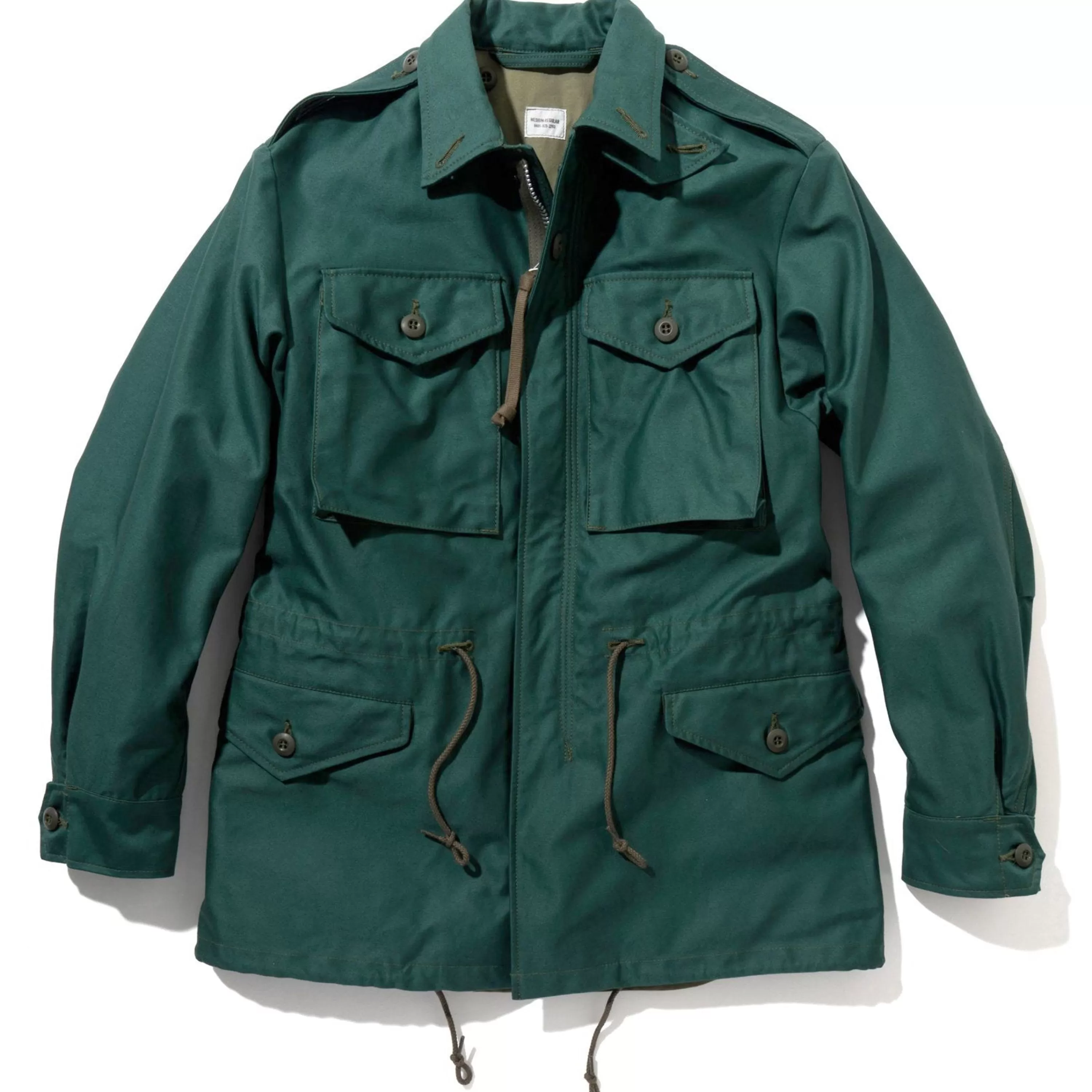 The Real McCoy's Coat, Man'S, Cotton Wind Resistant Aggressor Green Sale