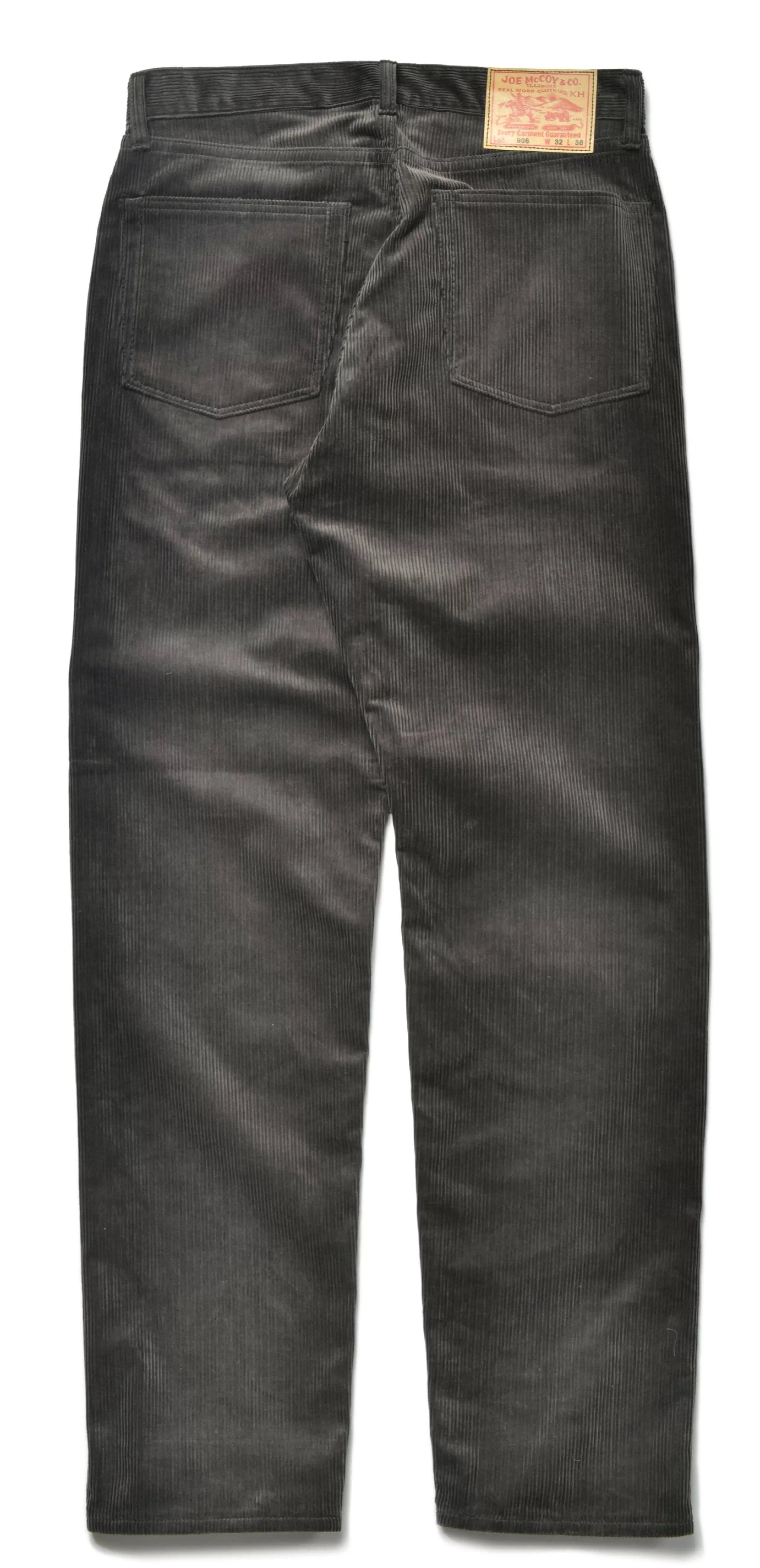 Joe McCoy Corduroy Trousers Lot. 906 032 Charcoal Online
