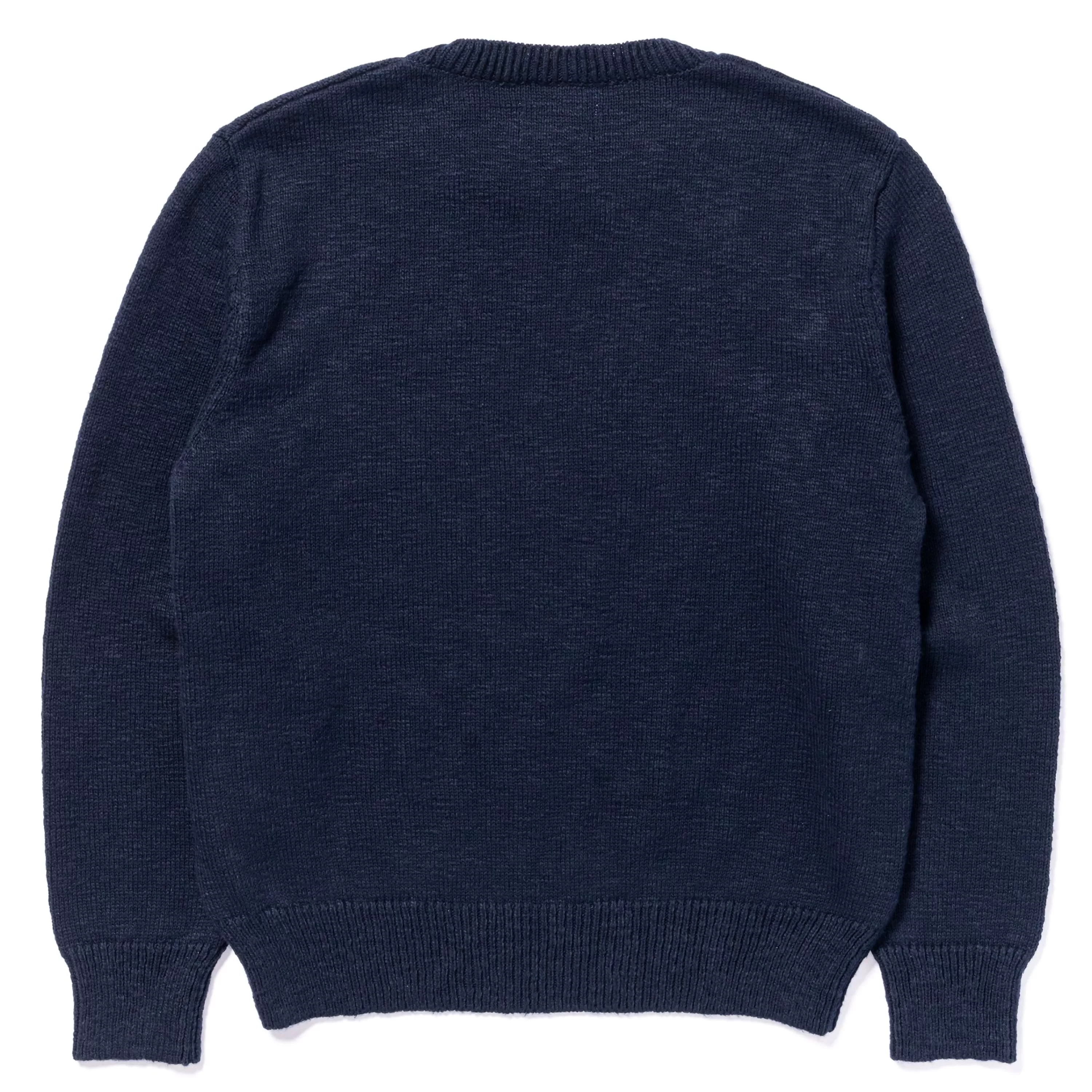 Joe McCoy Cotton Crewneck Sweater 122 Ink Blue Shop