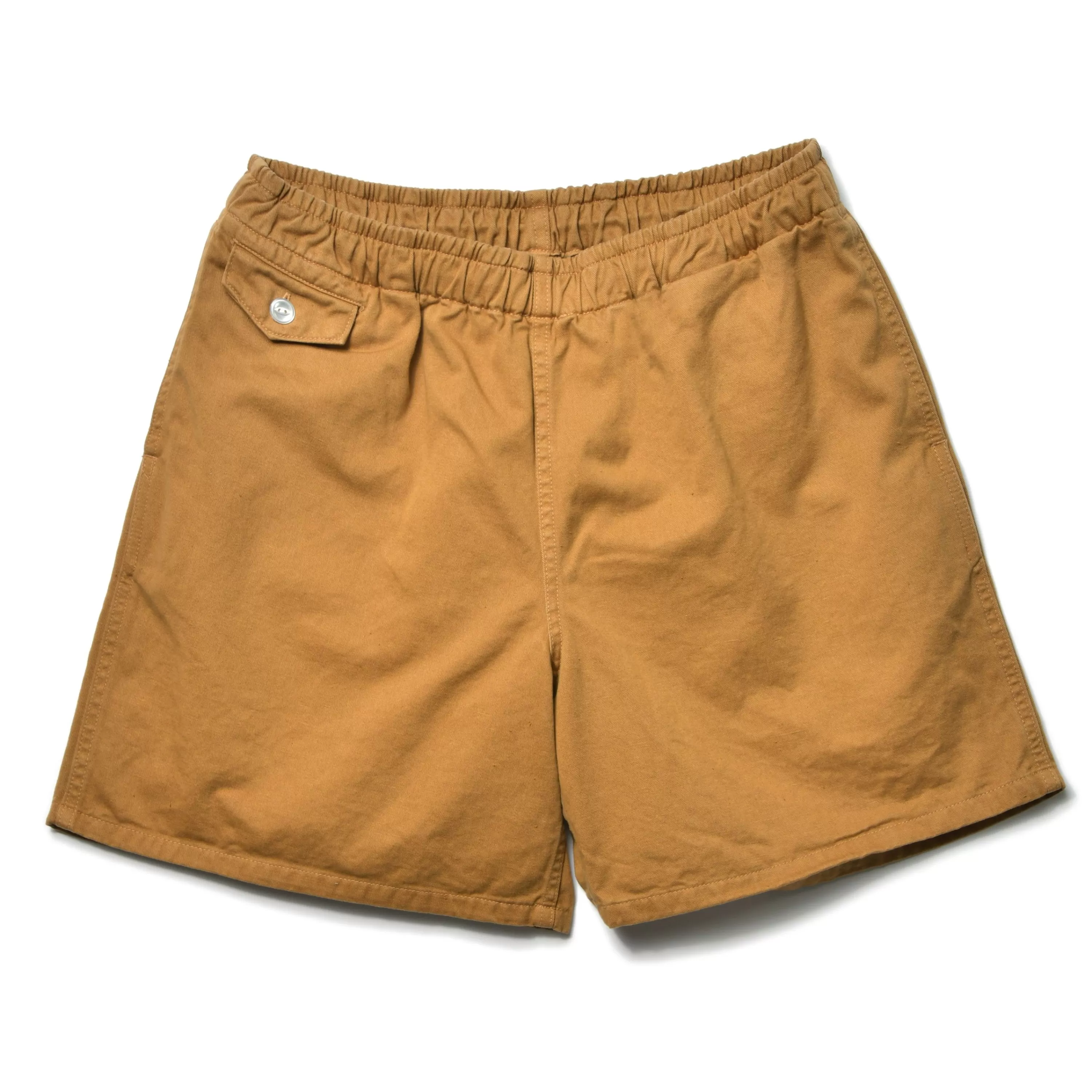 Joe McCoy Cotton Drill Swim Shorts (Over-Dyed) 54 Chestnut Cheap