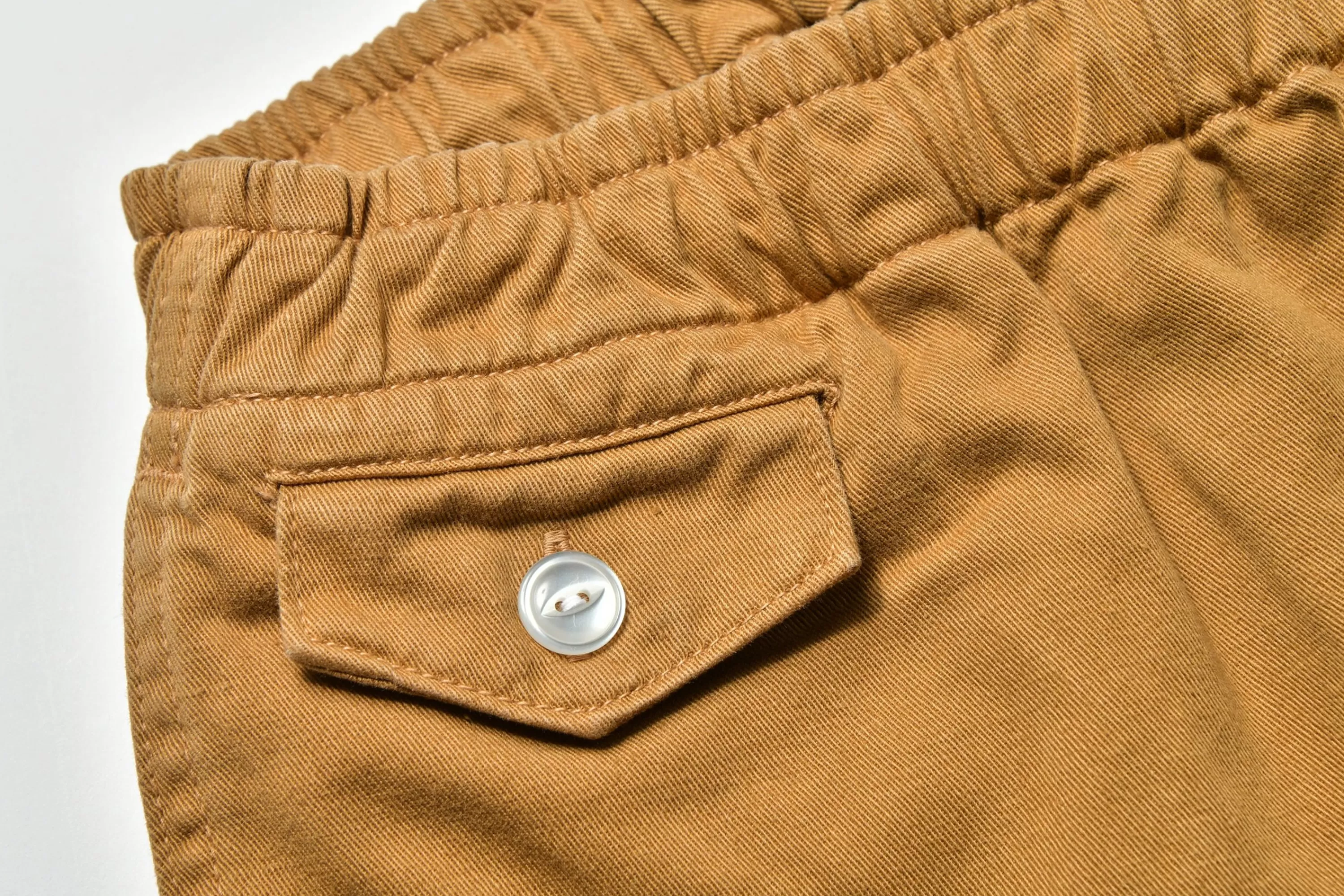 Joe McCoy Cotton Drill Swim Shorts (Over-Dyed) 54 Chestnut Cheap