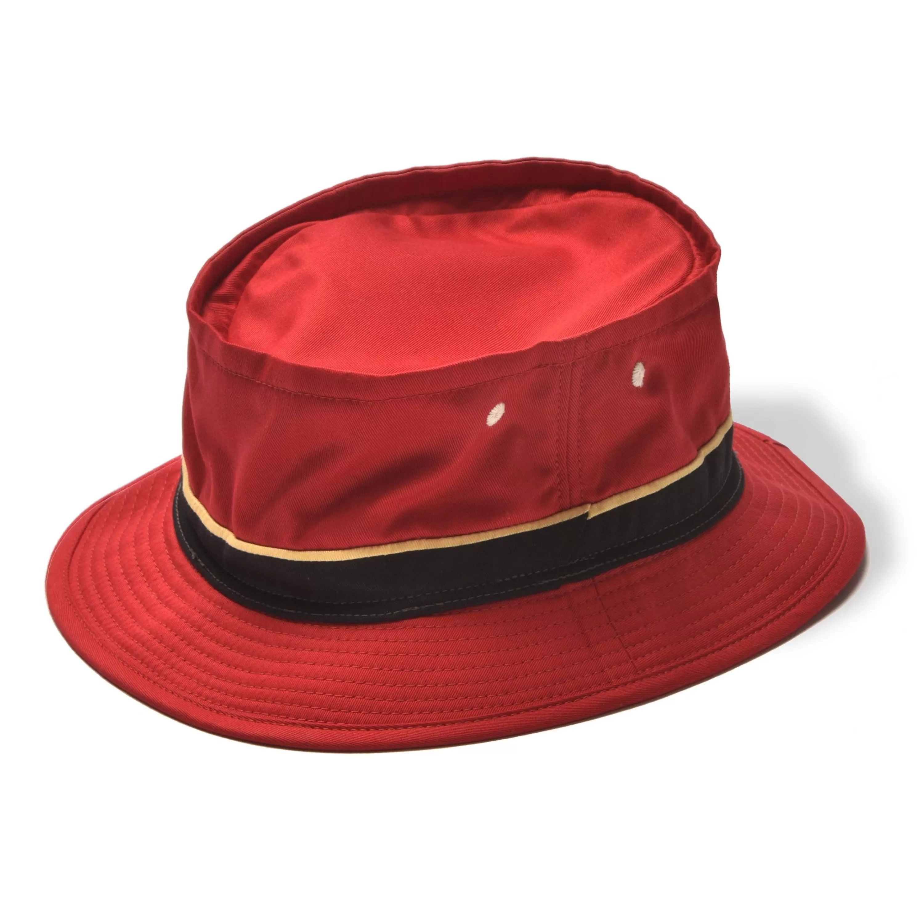 Joe McCoy Cotton Fishing Bucket Hat 090 Red Flash Sale