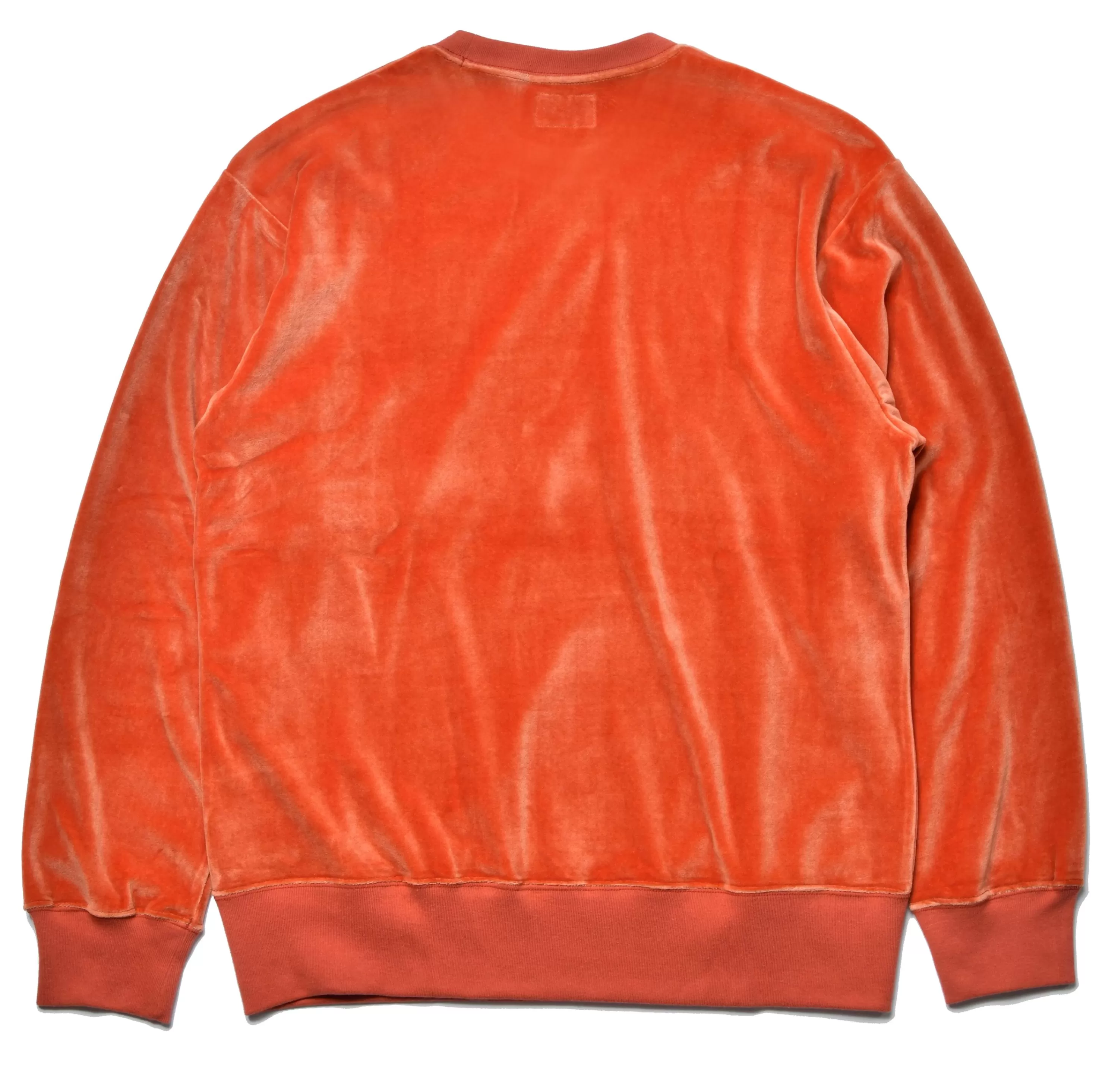 Joe McCoy Cotton Rayon Pile Sweatshirt 70 Orange Sale