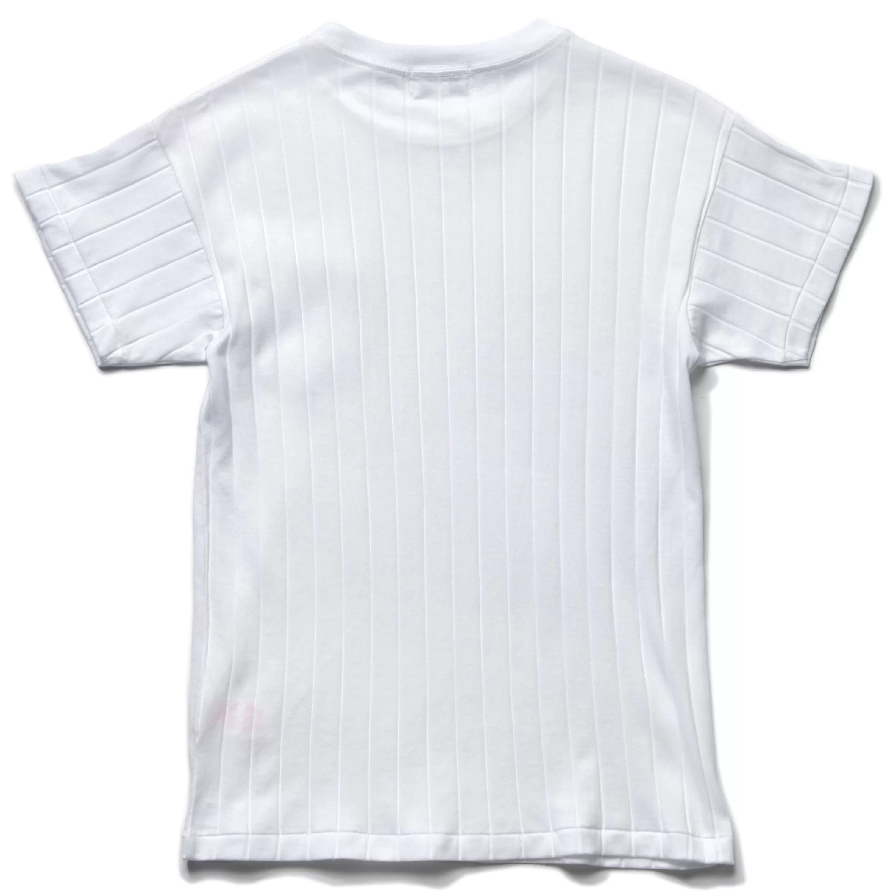 Joe McCoy Cotton Ribbed Pocket Tee 011 Milk New