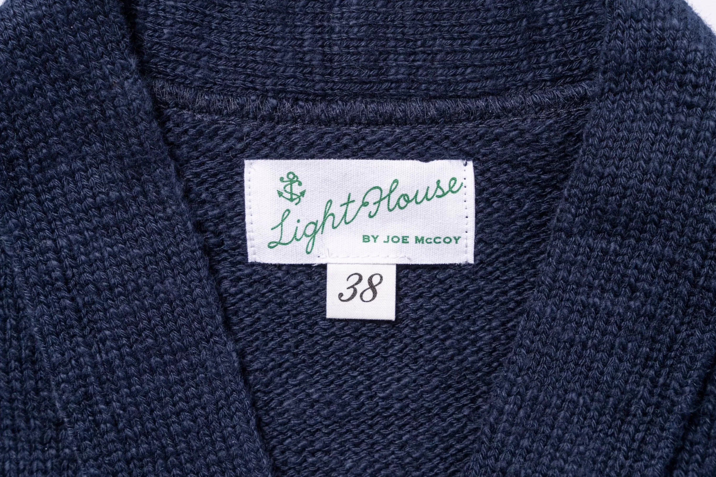 Joe McCoy Cotton Summer Cardigan Ink Blue Online