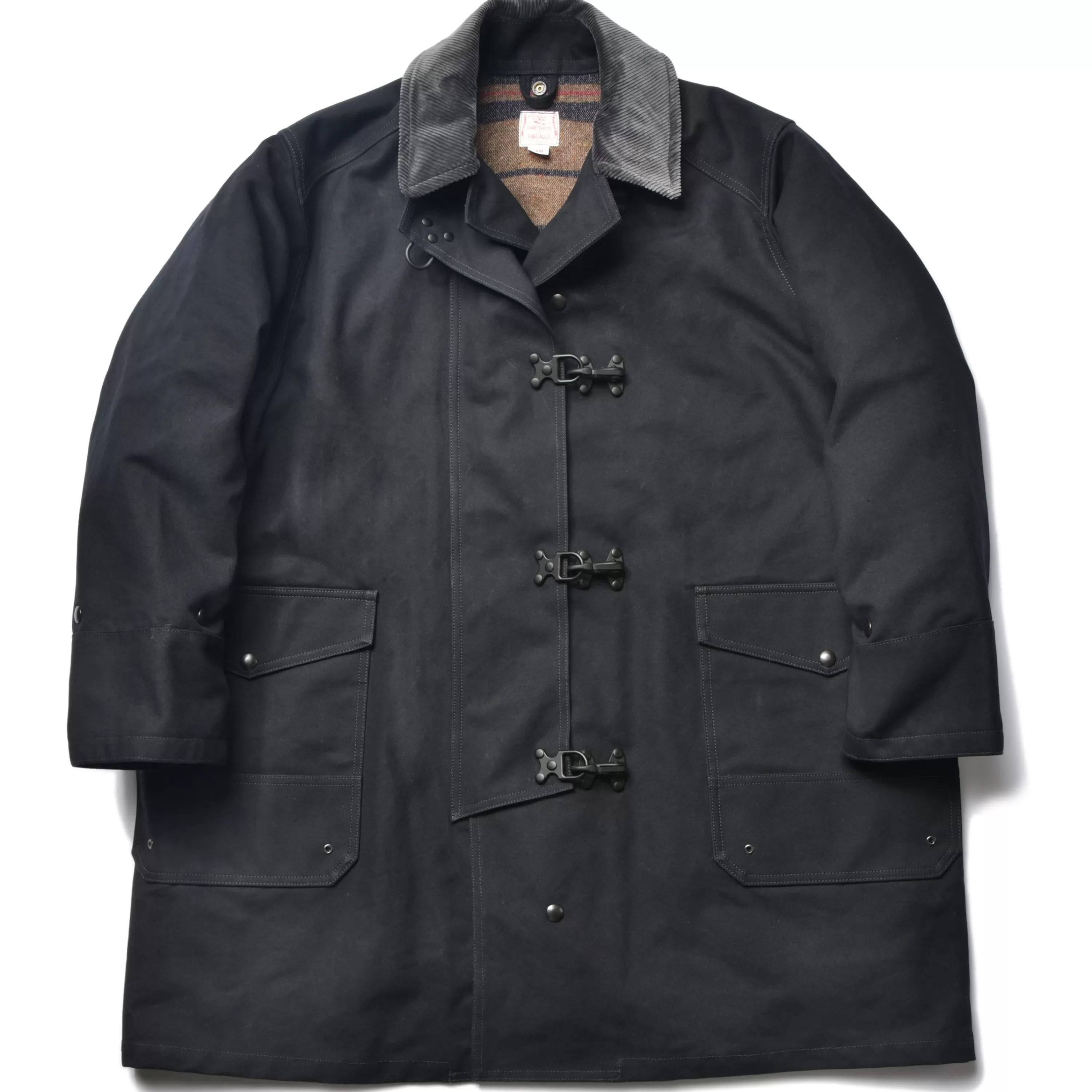Joe McCoy Fireman Coat 030 Black Online