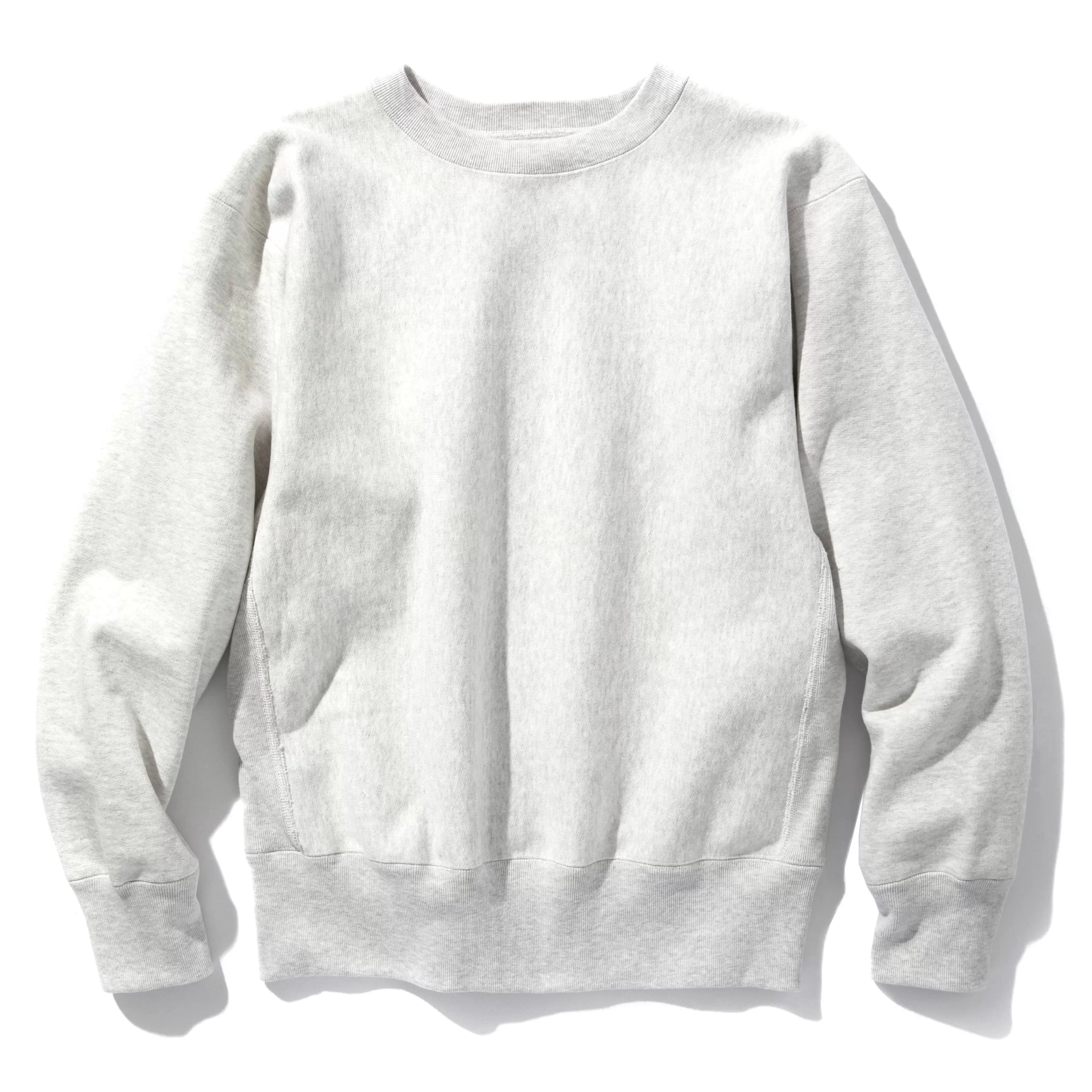 Joe McCoy Heavyweight Crewneck Sweatshirt 027 Silver Grey Best Sale