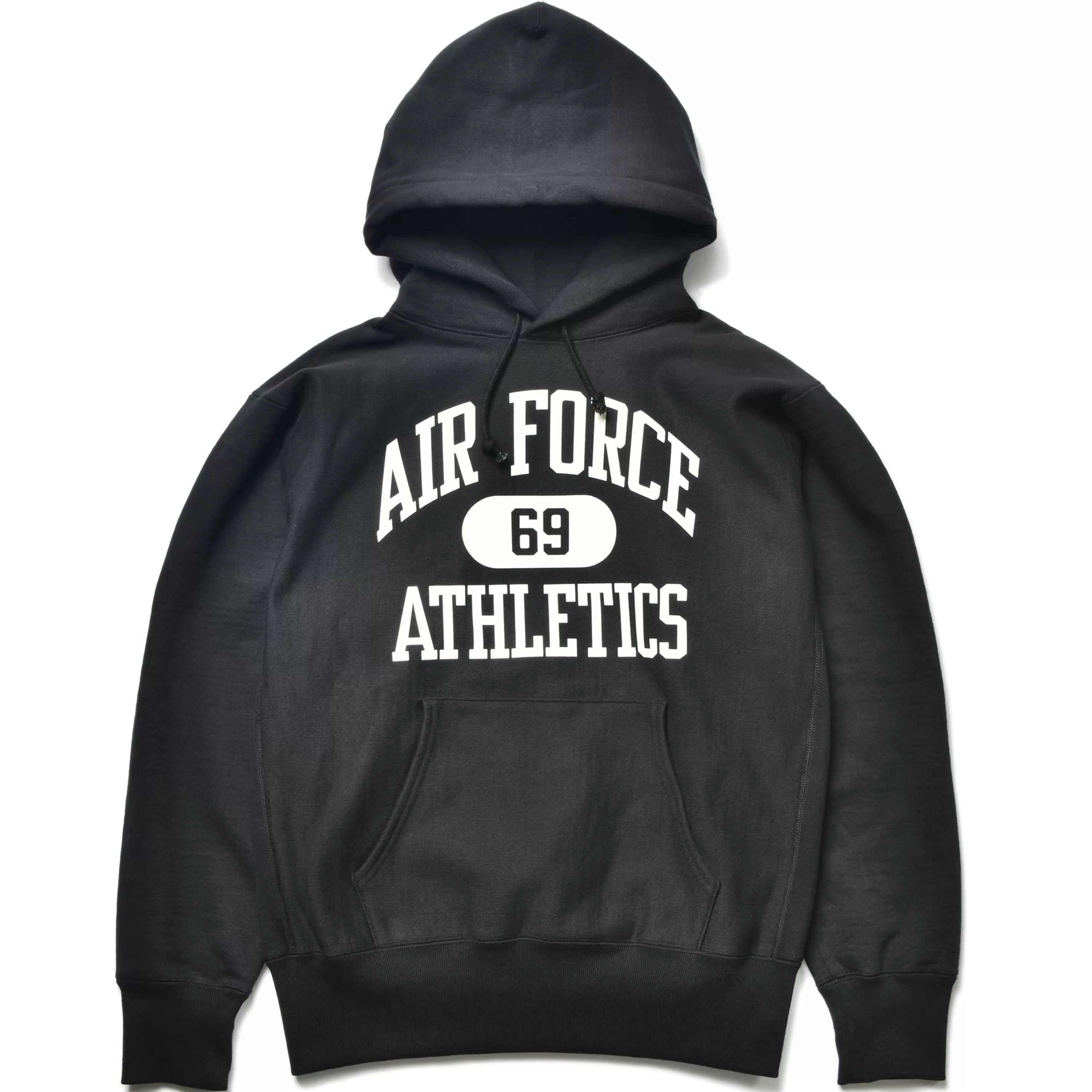 The Real McCoy's Heavyweight Hooded / Airforce 030 Black Clearance