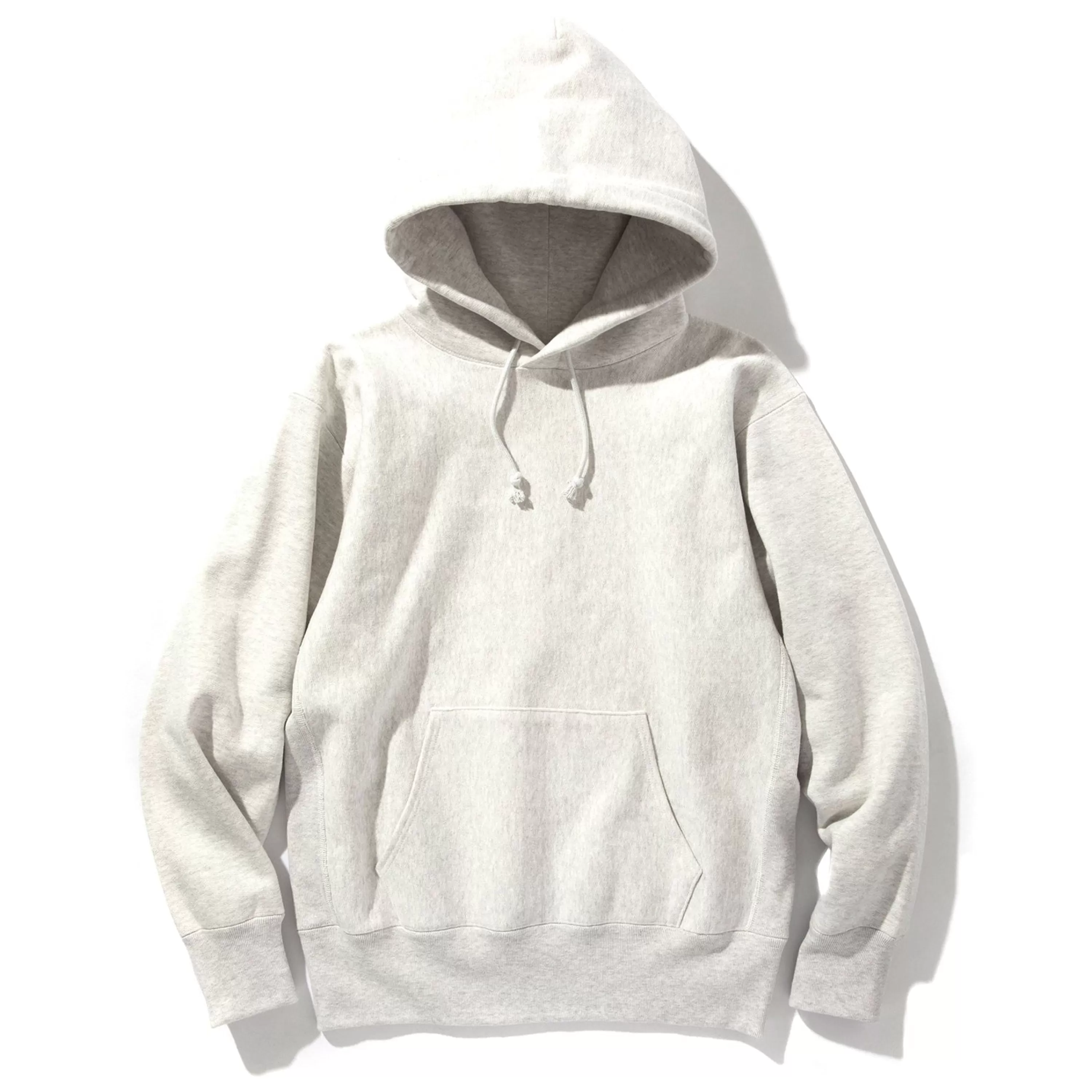 Joe McCoy Heavyweight Hooded Sweatshirt 027 Silver Grey Cheap