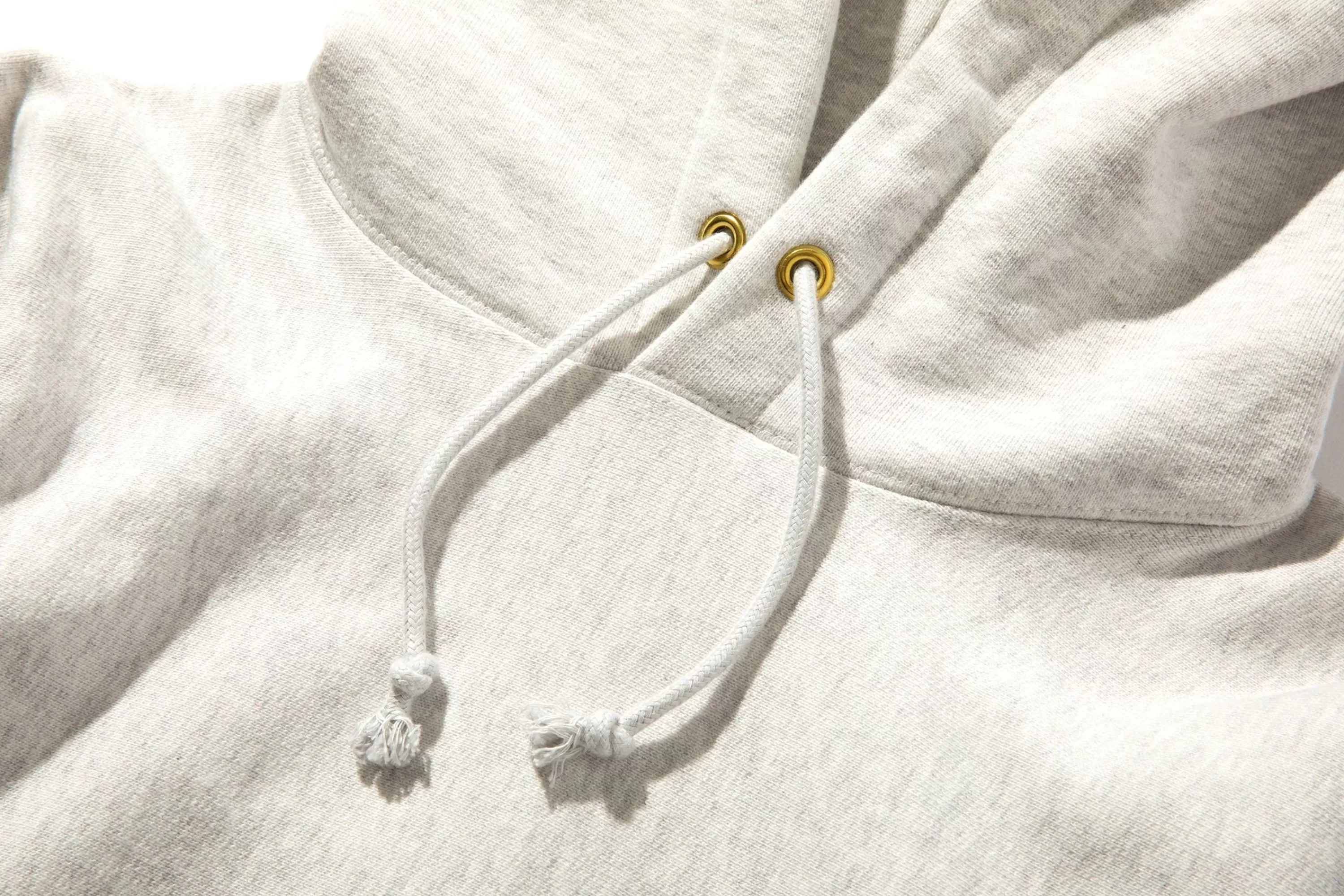 Joe McCoy Heavyweight Hooded Sweatshirt 027 Silver Grey Cheap
