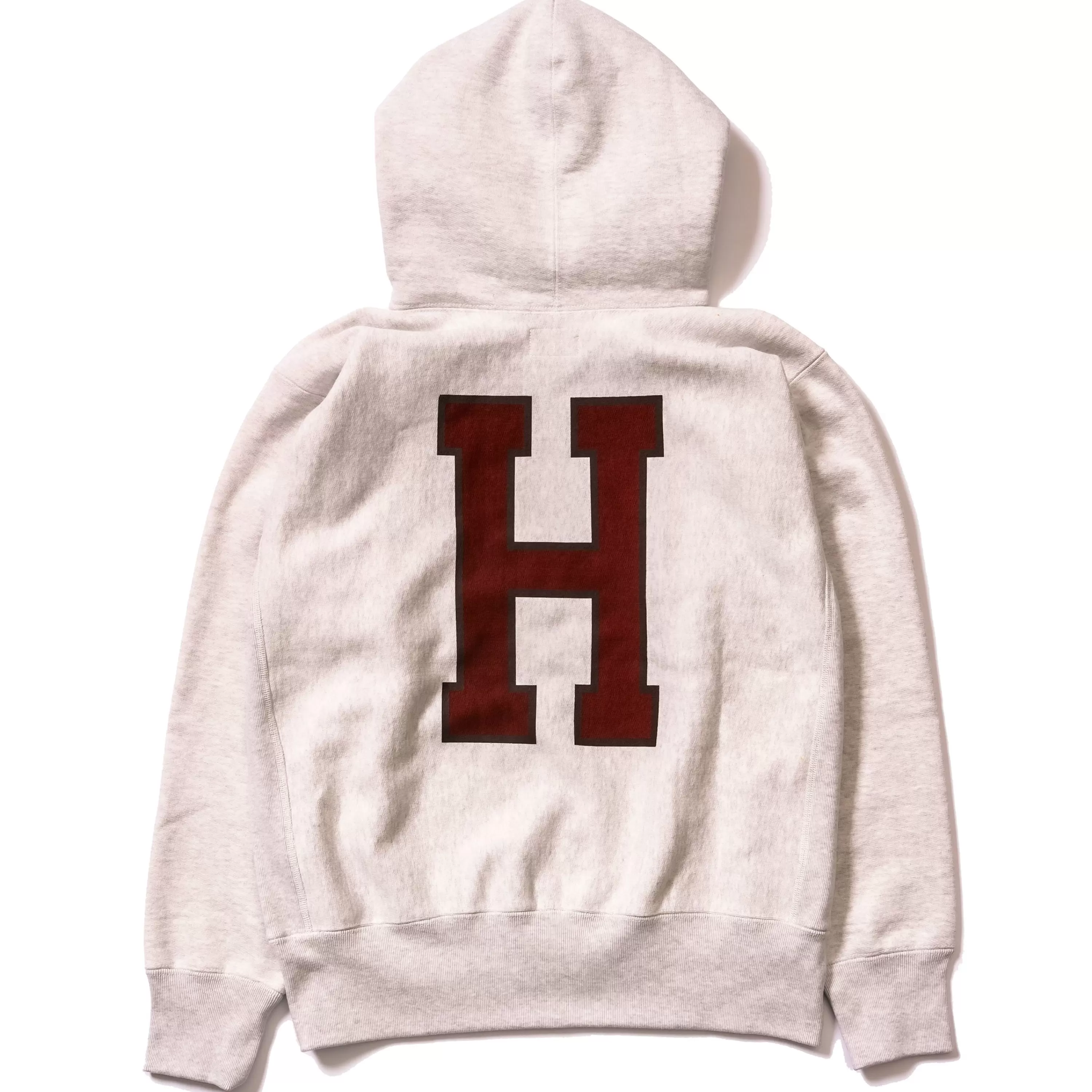Joe McCoy Hooded Sweatshirt / 'H' Silver Gray New
