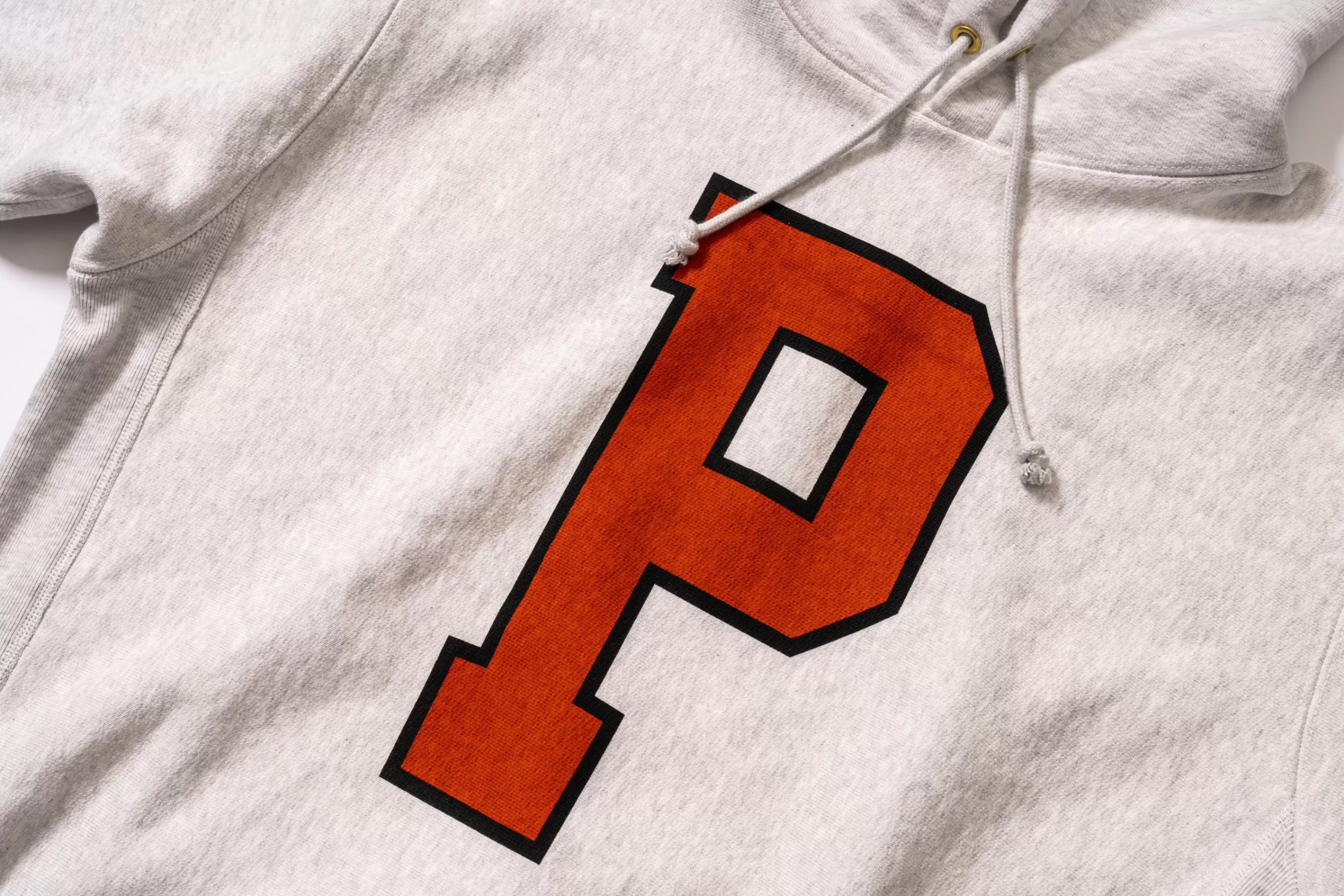 Joe McCoy Hooded Sweatshirt / 'P' Silver Gray Best Sale