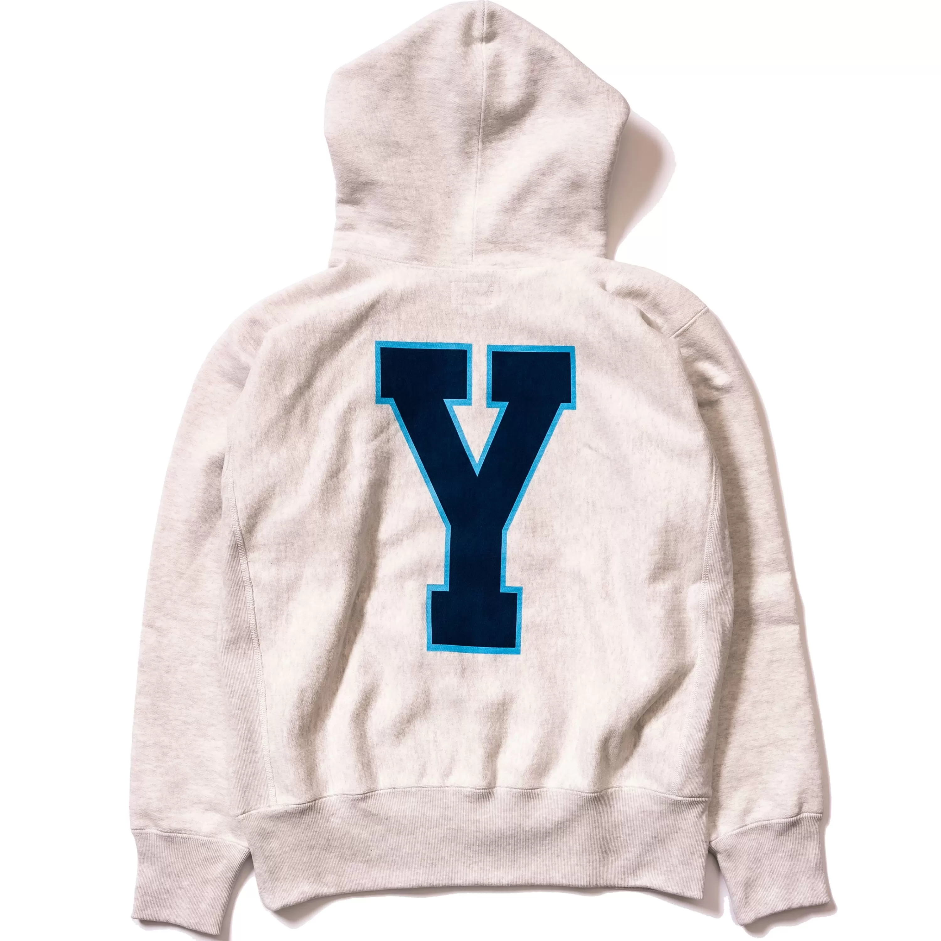 Joe McCoy Hooded Sweatshirt / 'Y' Silver Gray New