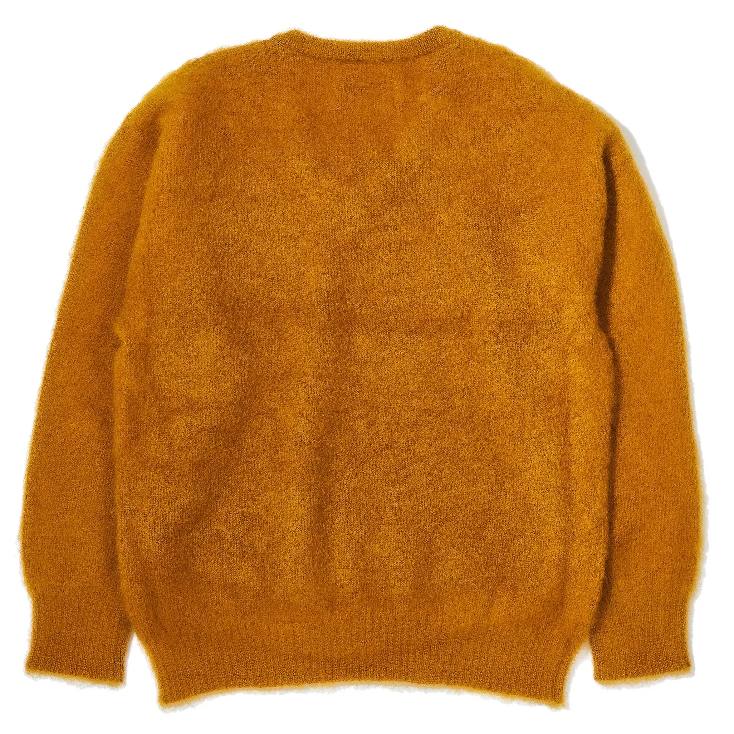 Joe McCoy Jm Mohair V-Neck Sweater Mustard Store