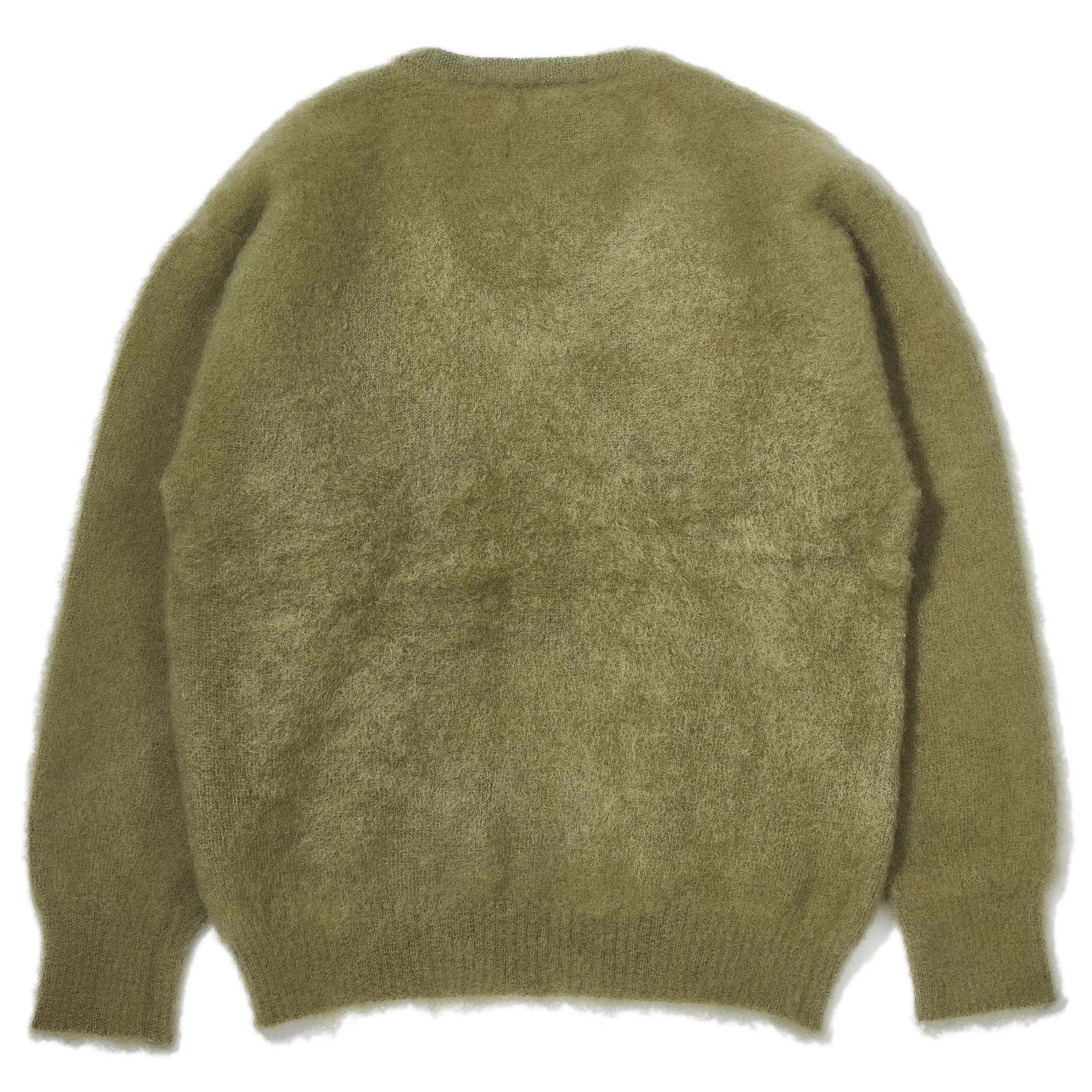 Joe McCoy Jm Mohair V-Neck Sweater Mint Outlet