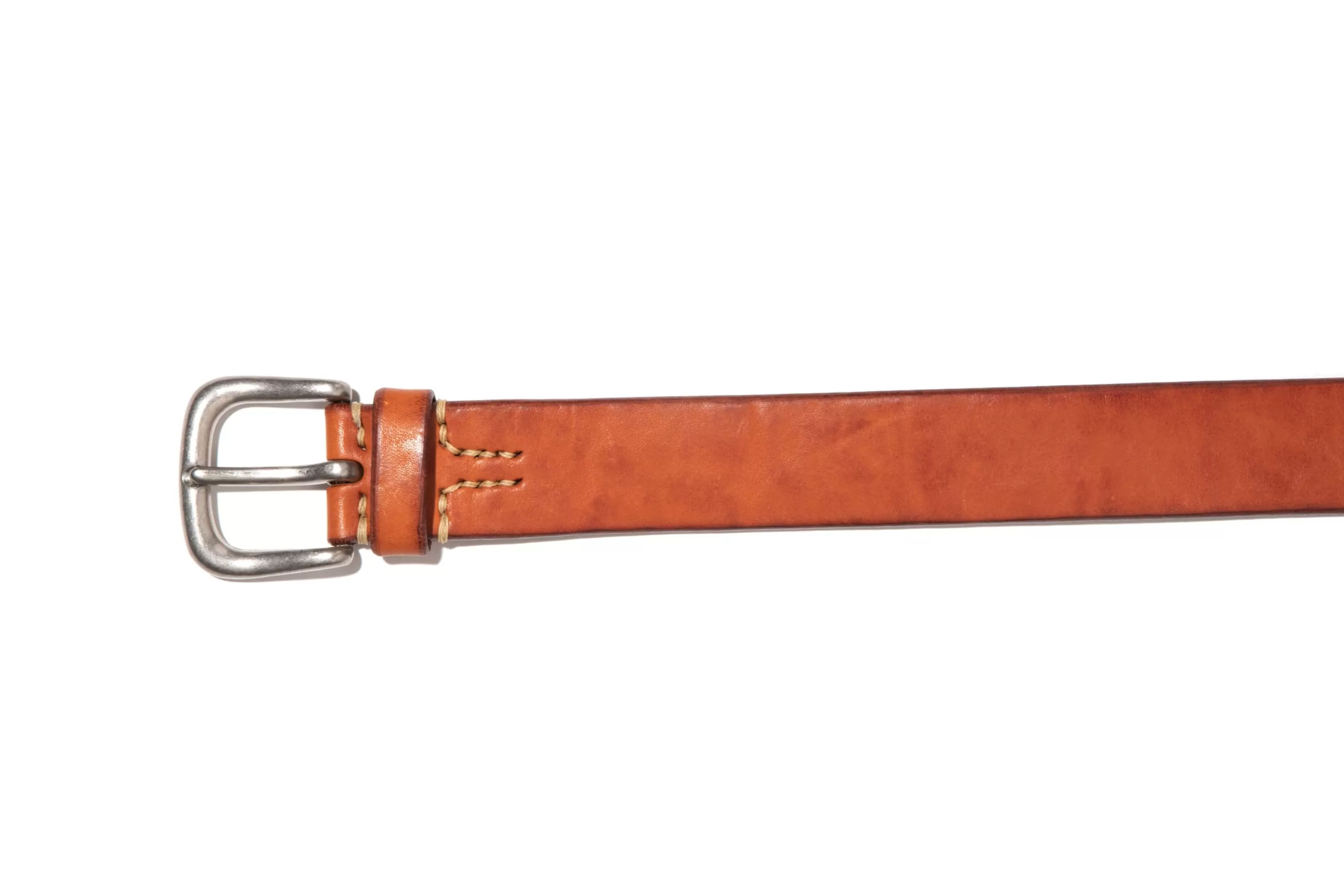 Joe McCoy Bend Leather Belt 050 Brown Shop